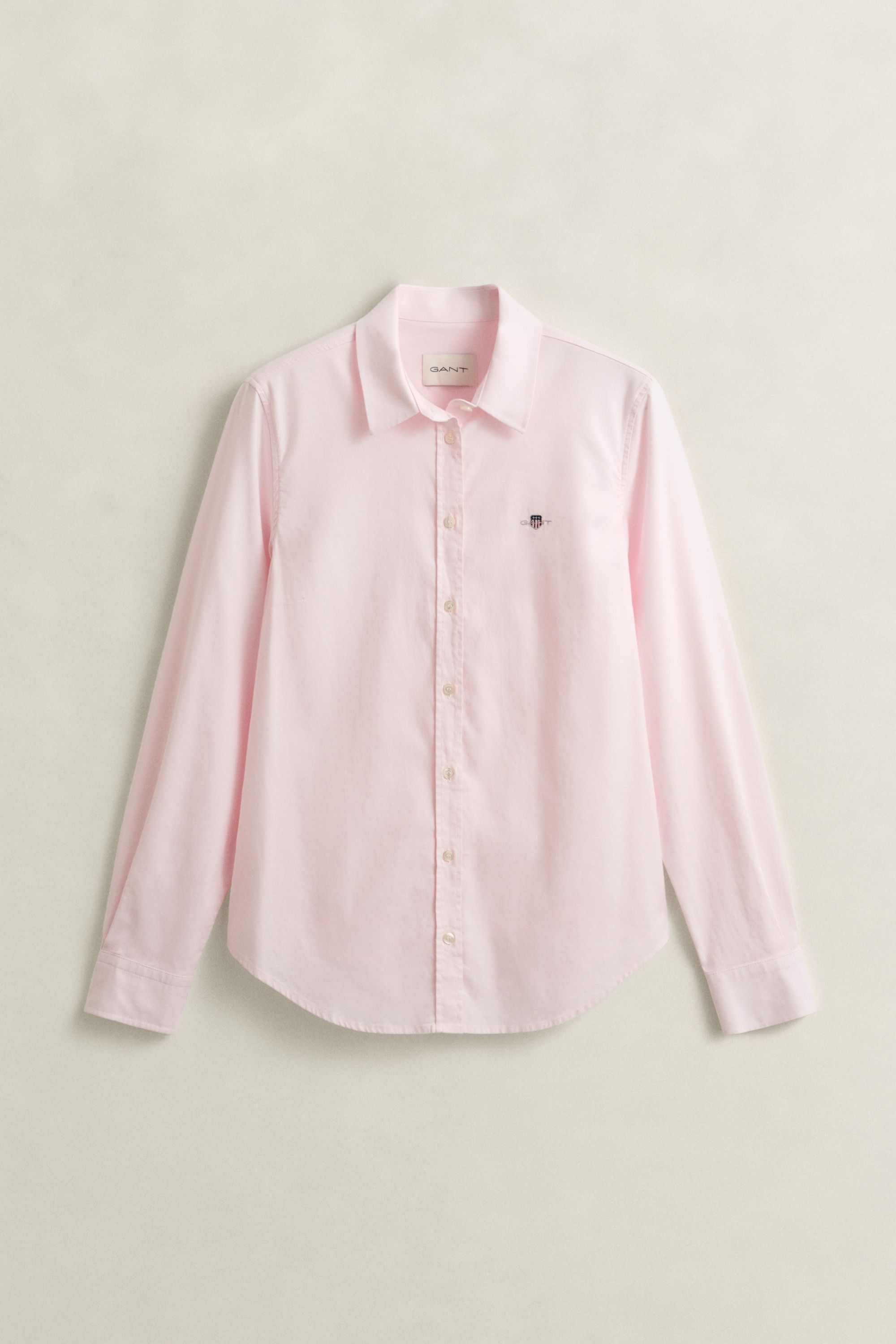 Gant Langarmbluse »New Slim Stretch Oxford Blouse«, für bequemen Sitz u. Bewegungsfreiheit, New Slim Stretch, bügelfrei
