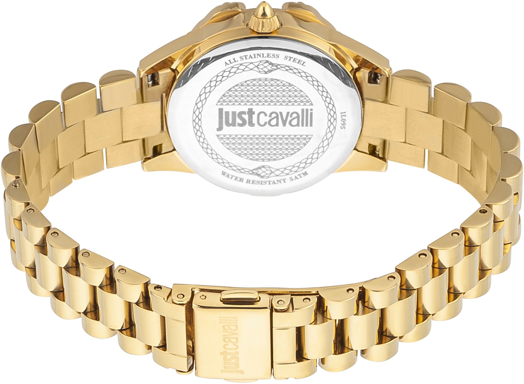 Just Cavalli Time Quarzuhr »Set Catena, JC1L095M0255«, (Set, 2 tlg., Uhr mit passendem Schmuckarmband)