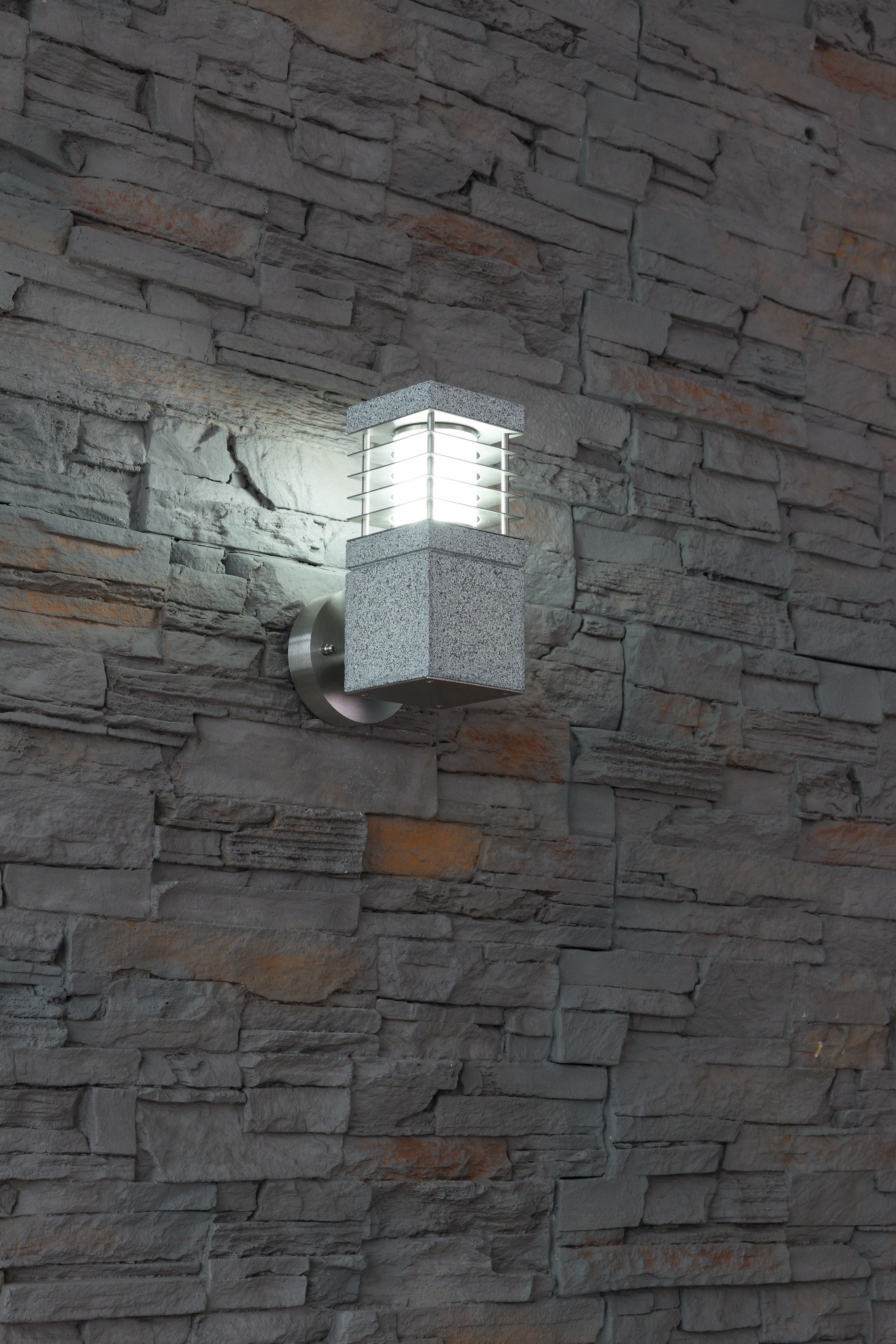 HEITRONIC LED Wandleuchte "La Mer" E27 1 Stk. Wandlampe, Außenlampe, aus ec günstig online kaufen