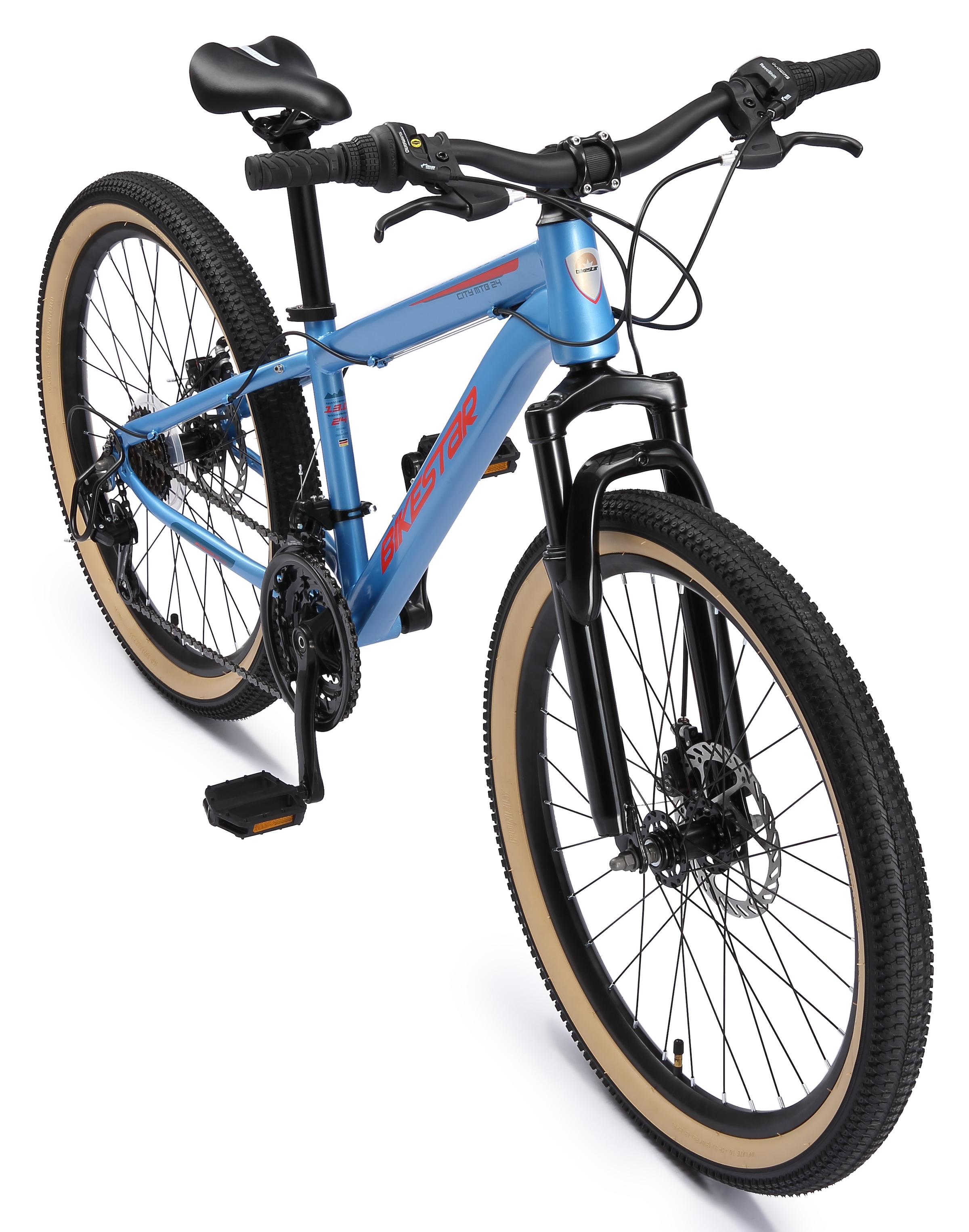 Bikestar Jugendfahrrad 21 Gang Shimano RD-TY21 Schaltwerk Kettenschaltung