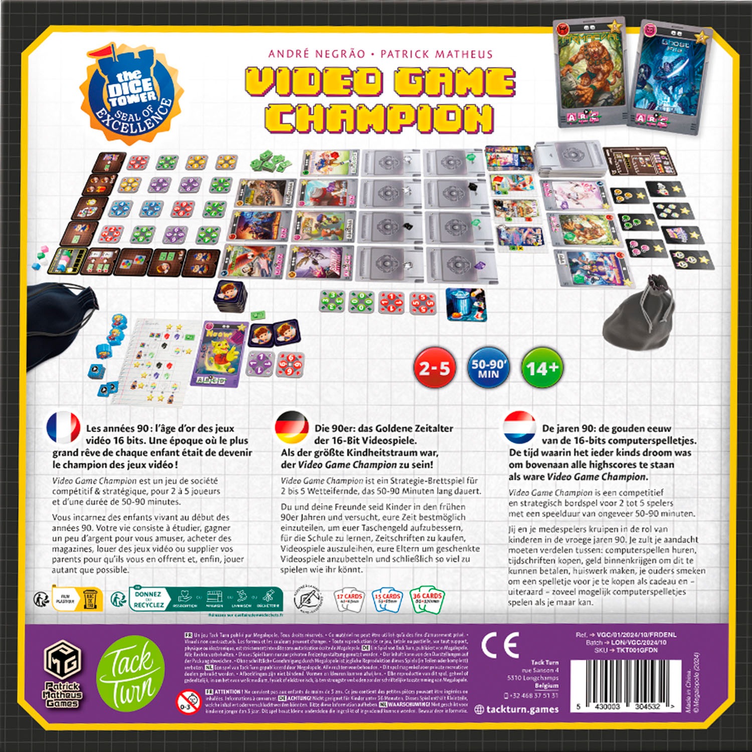 SIT DOWN! Spiel »Video Game Champion«