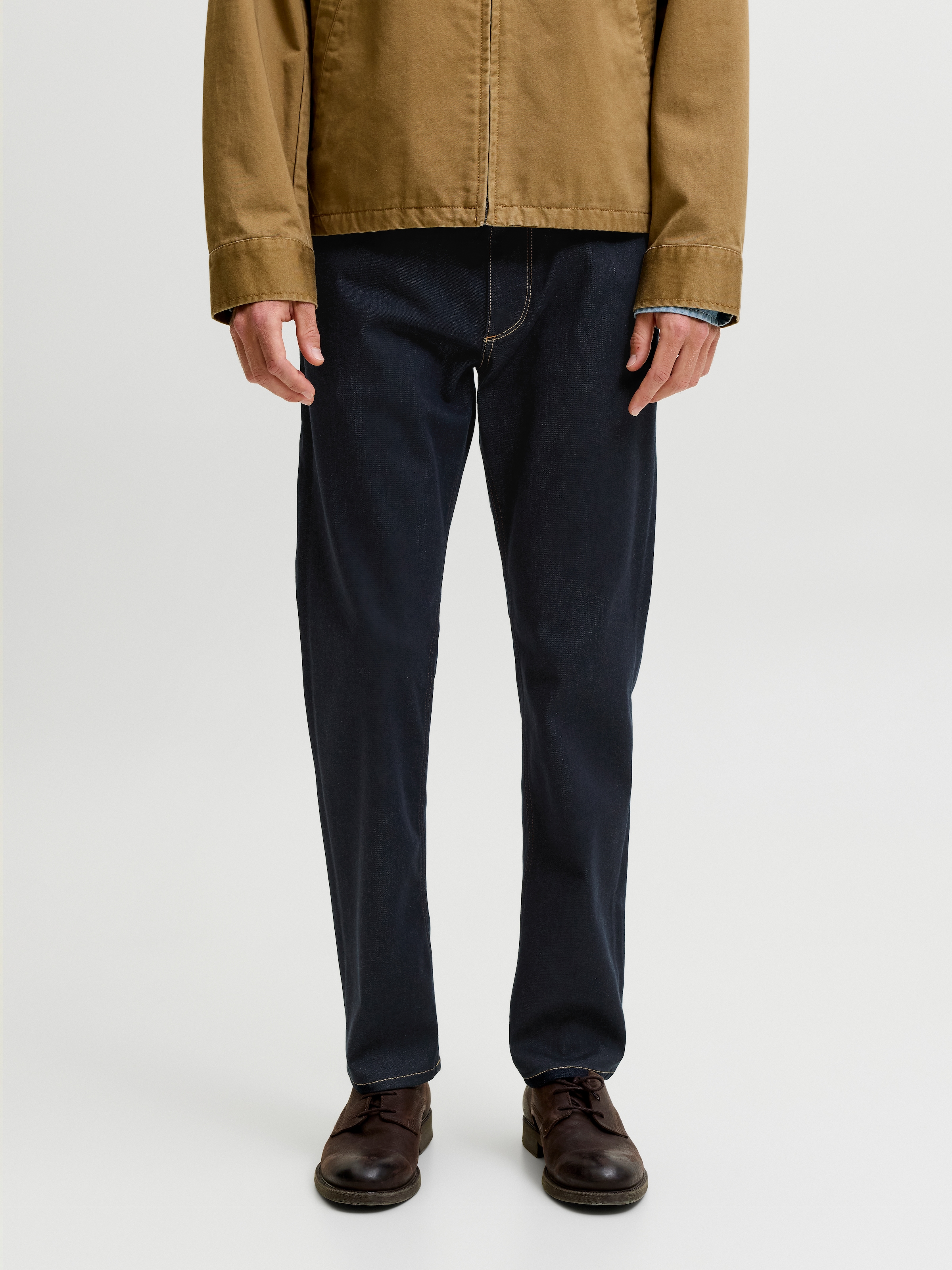 Jack & Jones Slim-fit-Jeans "JJICLARK JJEVAN AM 795 NOOS" Baumwollmischung, slim fit