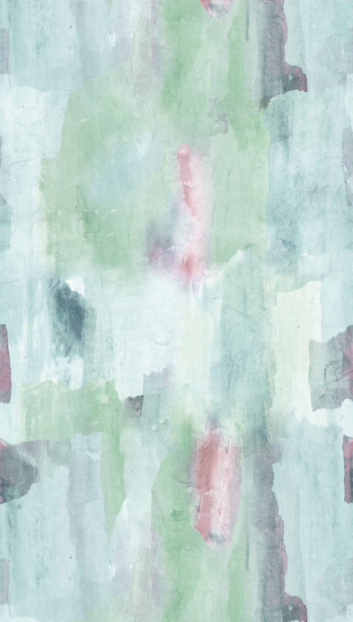 living walls Vliestapete »Florale Tapete Ginkgo-Blätter bunt Naturmotiv« matt glatt