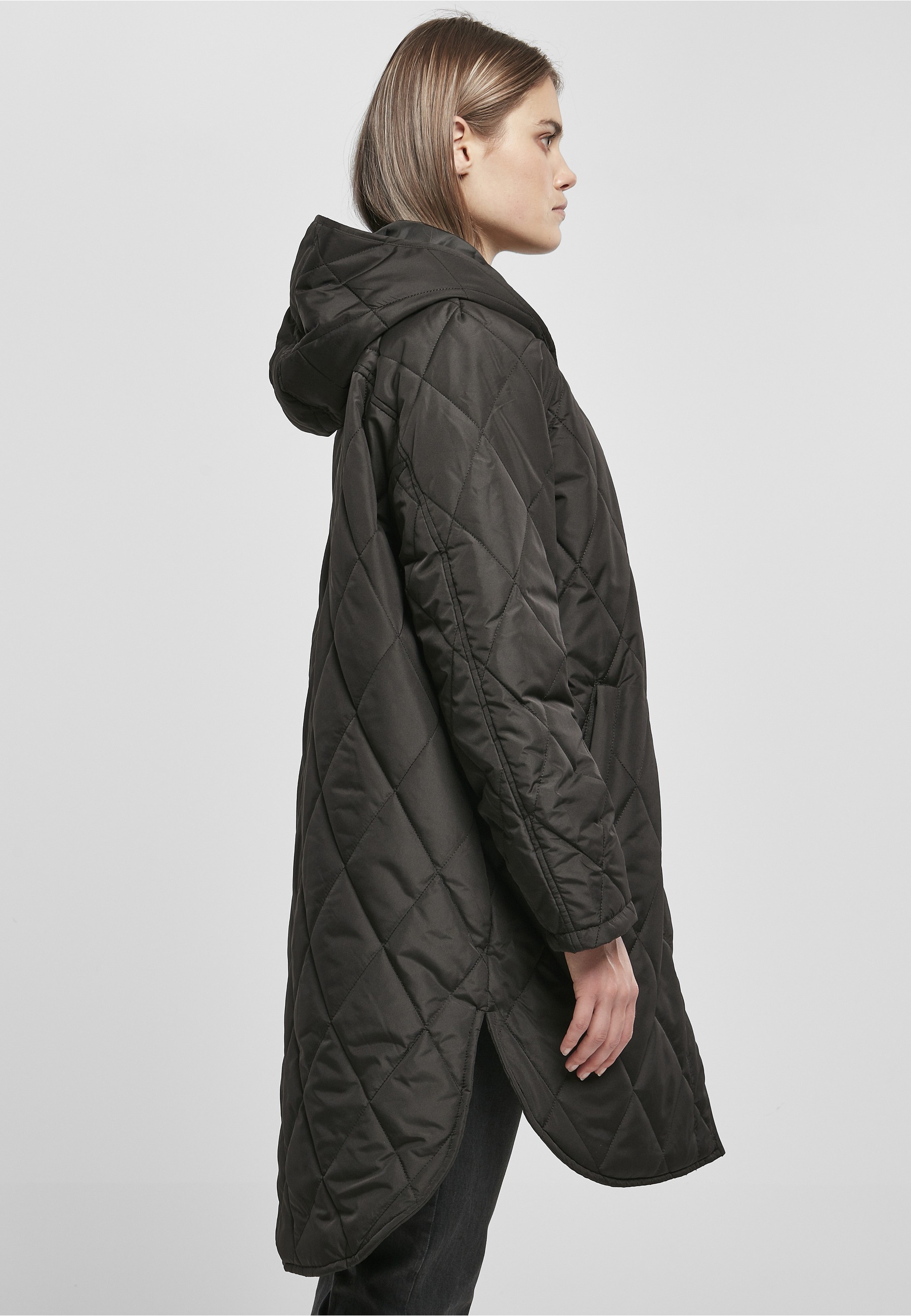 URBAN CLASSICS Allwetterjacke »Urban Classics Damen« 1 Stk. tlg. mit Kapuze