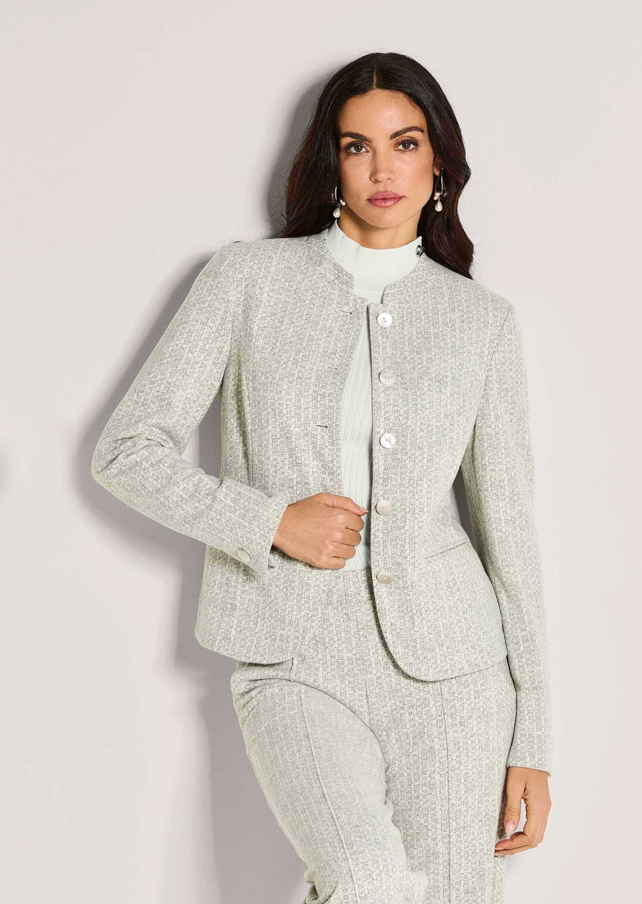 Thumbnail - MADELEINE Jackenblazer "Kurzblazer Eleganter Businessblazer mit Stehkragen"