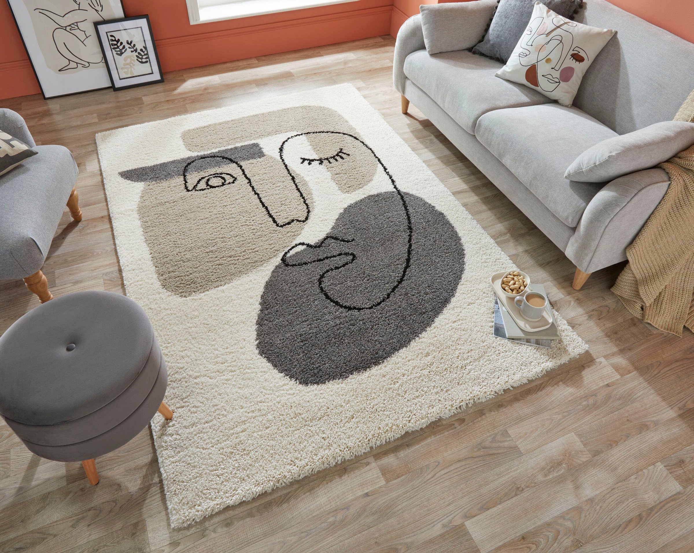 FLAIR RUGS Hochflor-Teppich "Beauty" rechteckig 300 mm Höhe modernes Design günstig online kaufen