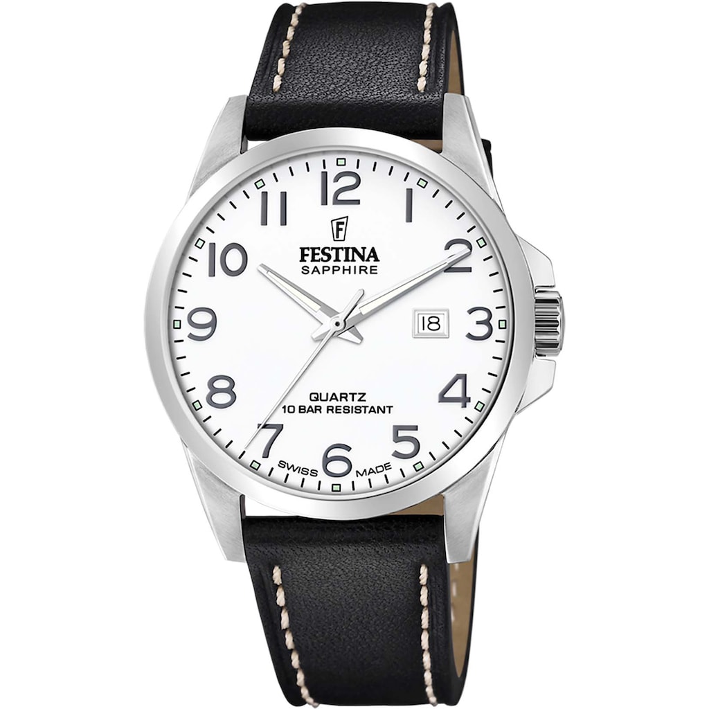 Festina Schweizer Uhr »Swiss Made, F20025/1«