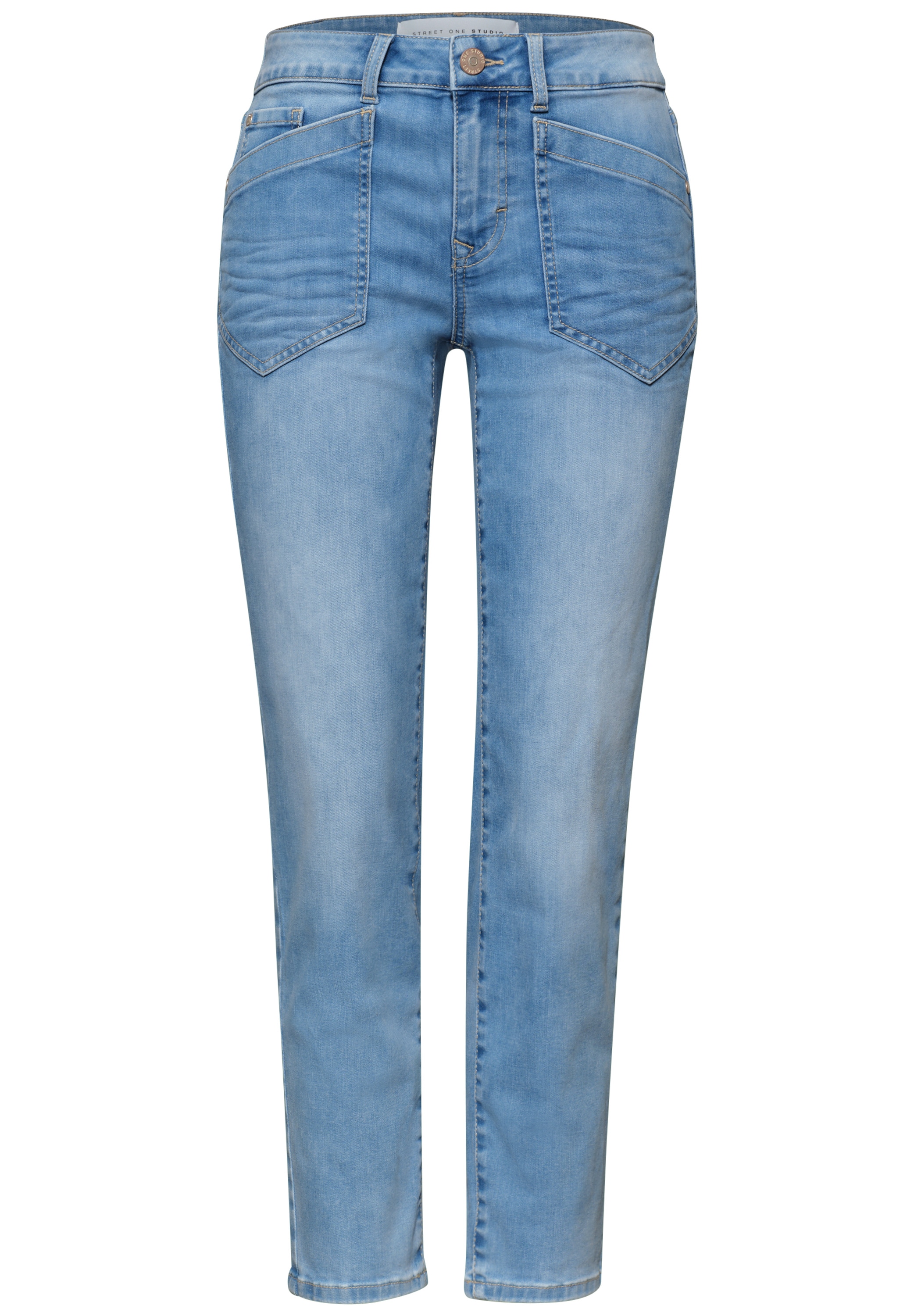 STREET ONE STUDIO Loose-fit-Jeans Middle Waist