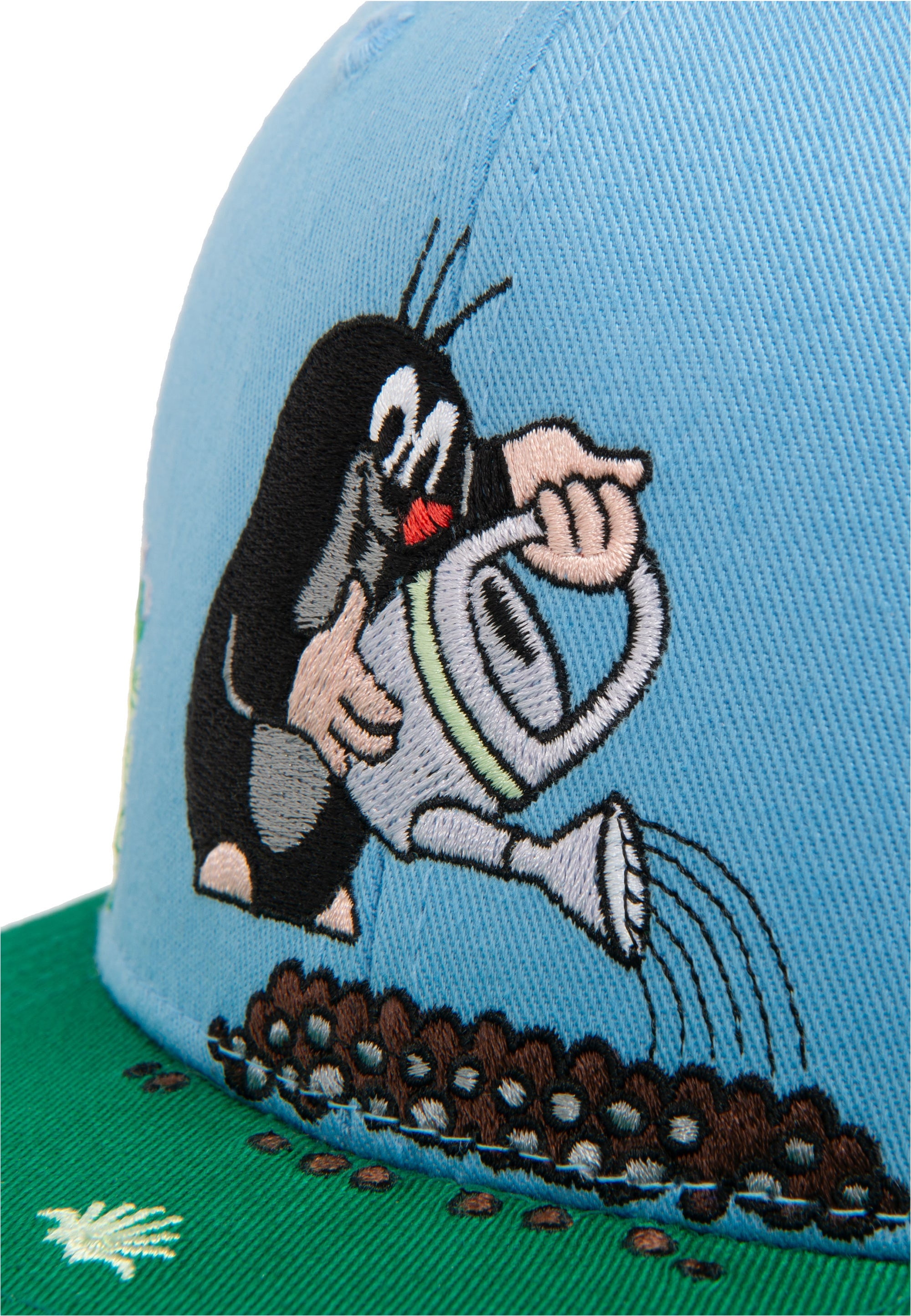 koaa Baseball Cap »Der kleine Maulwurf - Gießkanne«, mit detailreicher Stickerei