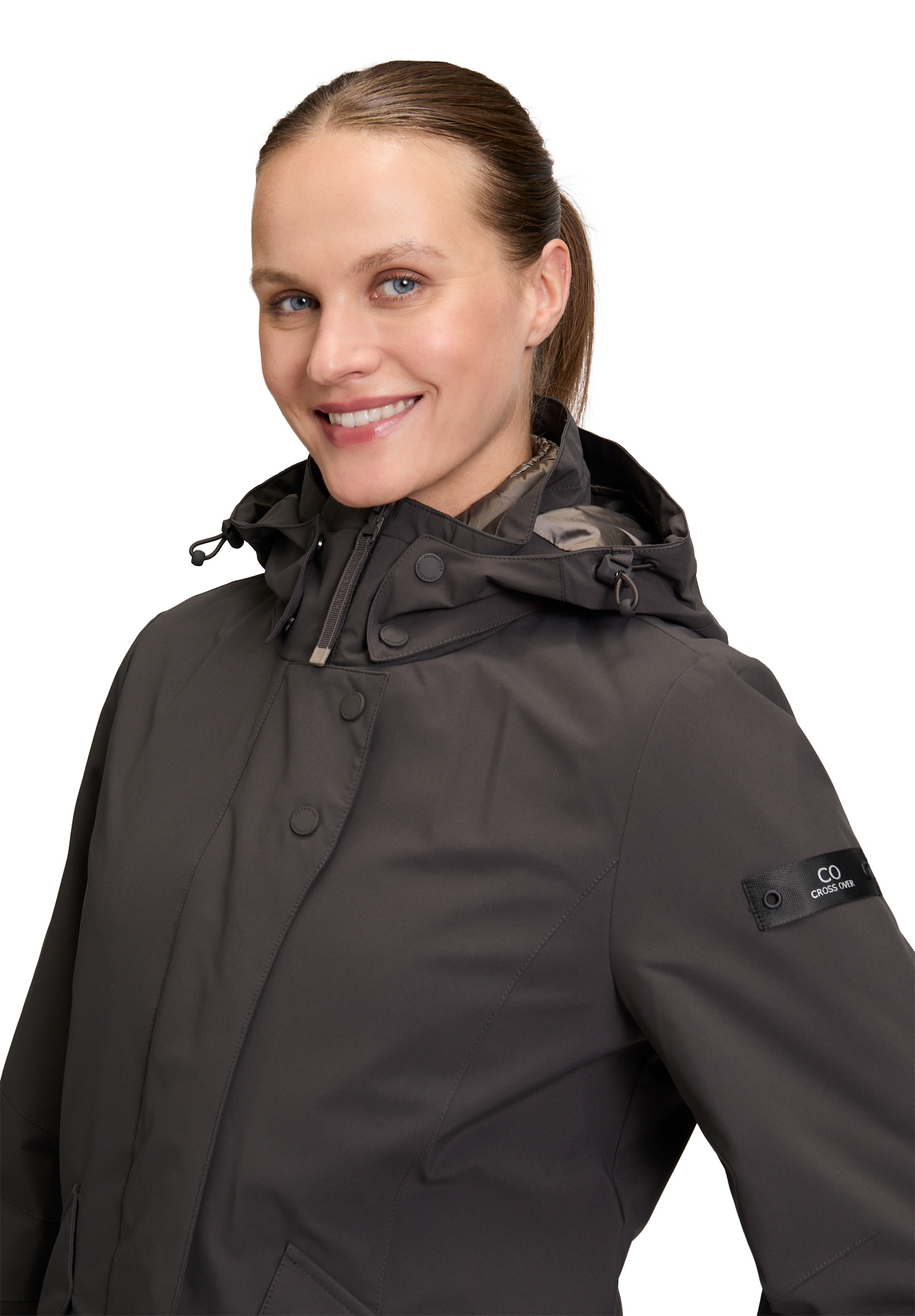 Betty Barclay 3-in-1-Funktionsjacke »Betty Barclay Damen 3 in 1 Jacke mit abnehmbarer Kapuze«, mit Kapuze