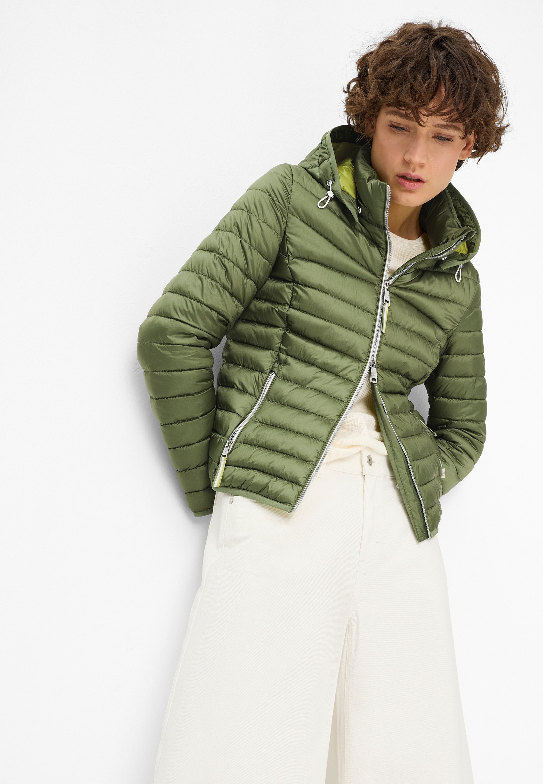 Fuchs Schmitt Steppjacke mit Kapuze abnehmbare Kapuze, Regular Fit, 2-Wegereißverschluss