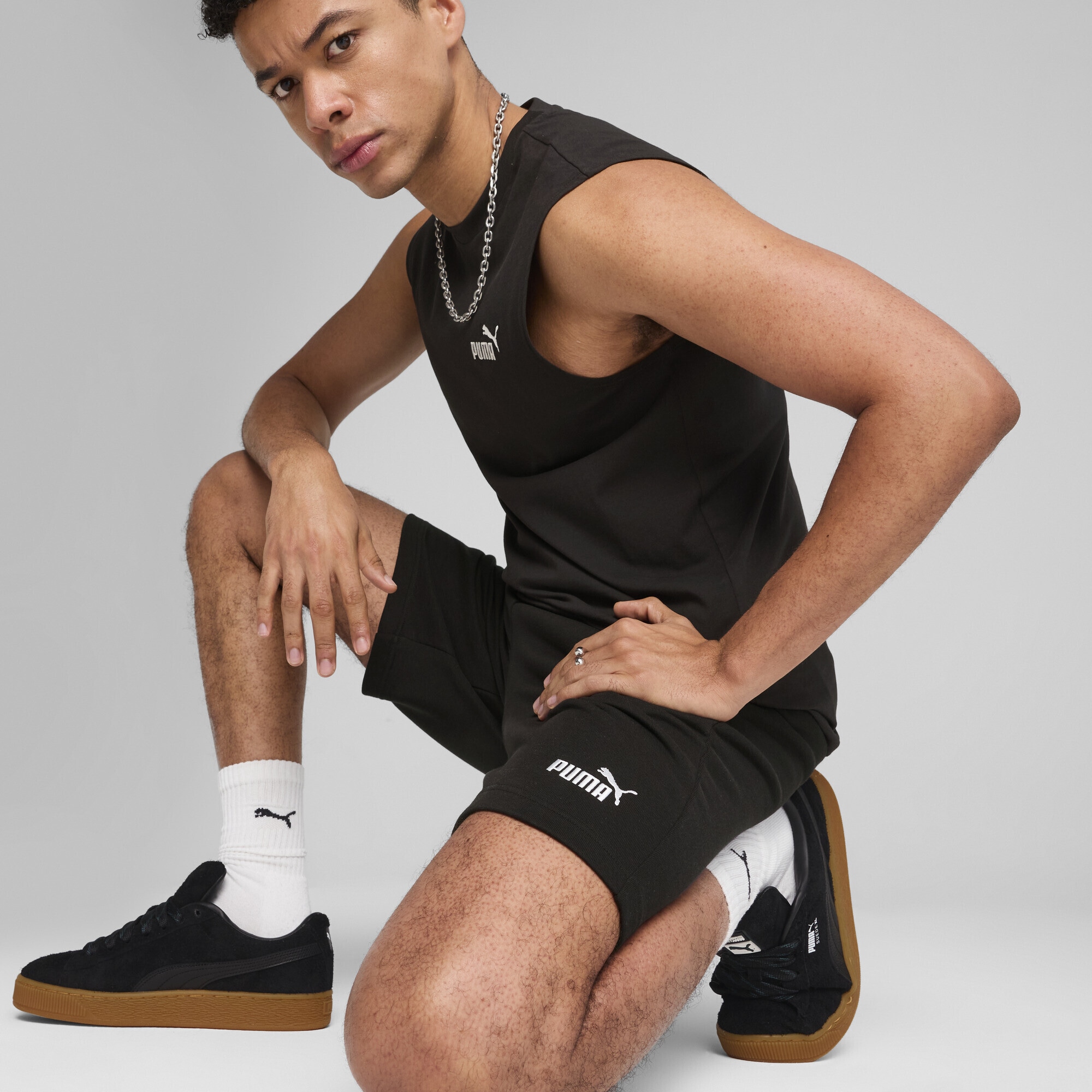 PUMA Sporthose »Essentials No. 1 Logo 10" Shorts Herren«