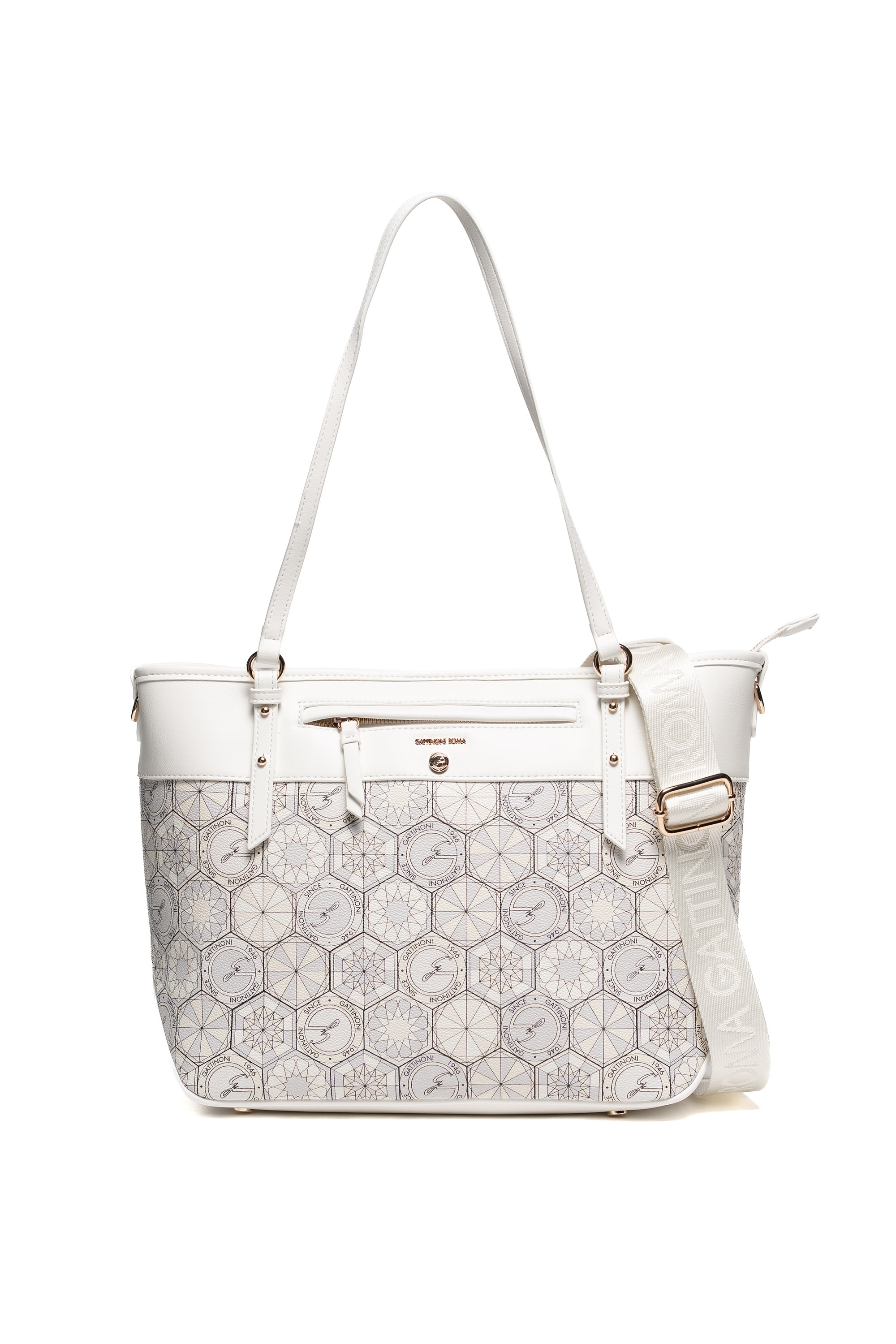 Gattinoni "Teodosia Daily Large Double Handle Bag Damen" Schultertasche Damen, Abendtasche, Fashion, Lifestyle, Sale