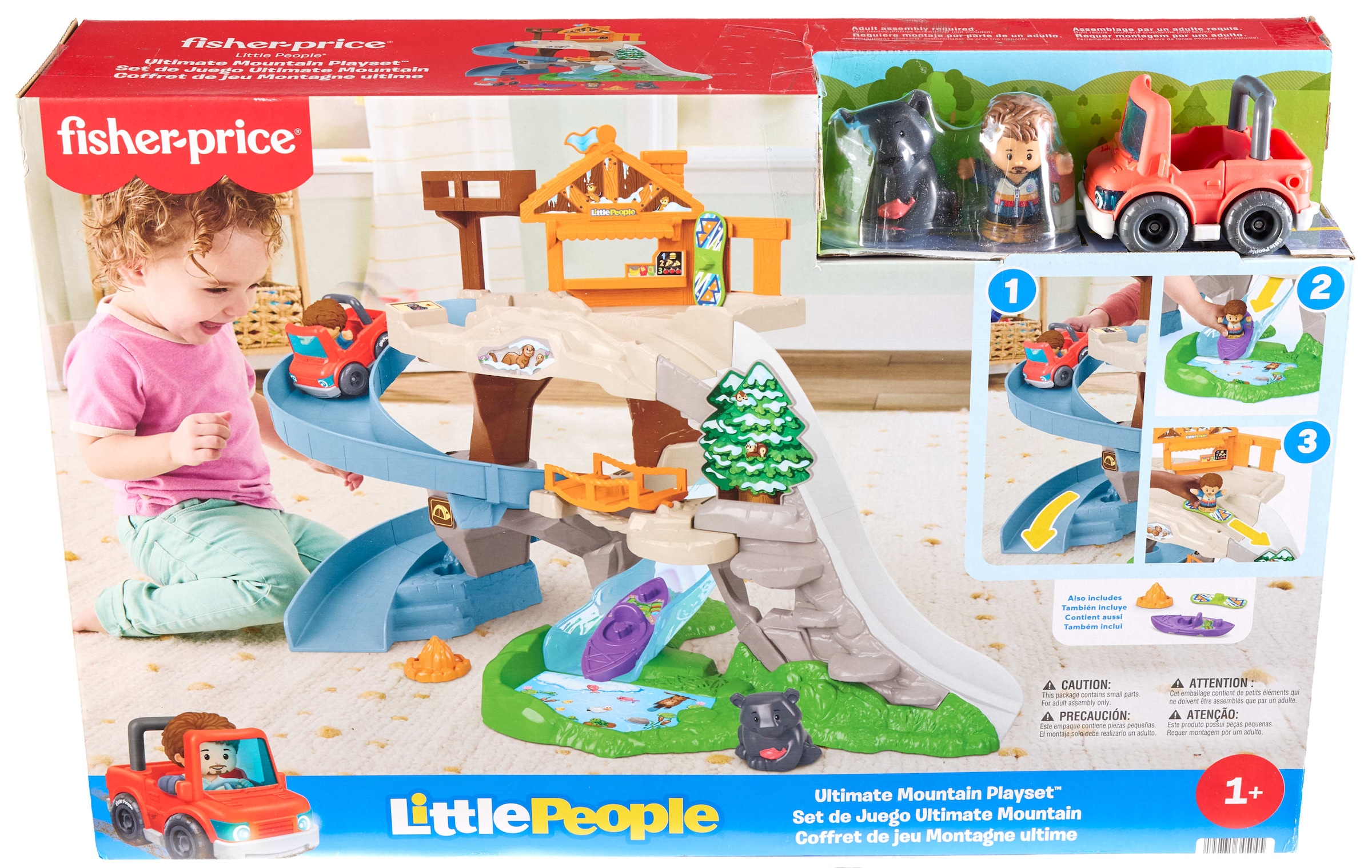 Fisher-Price® Spielwelt »Little People, Auf in die Berge«