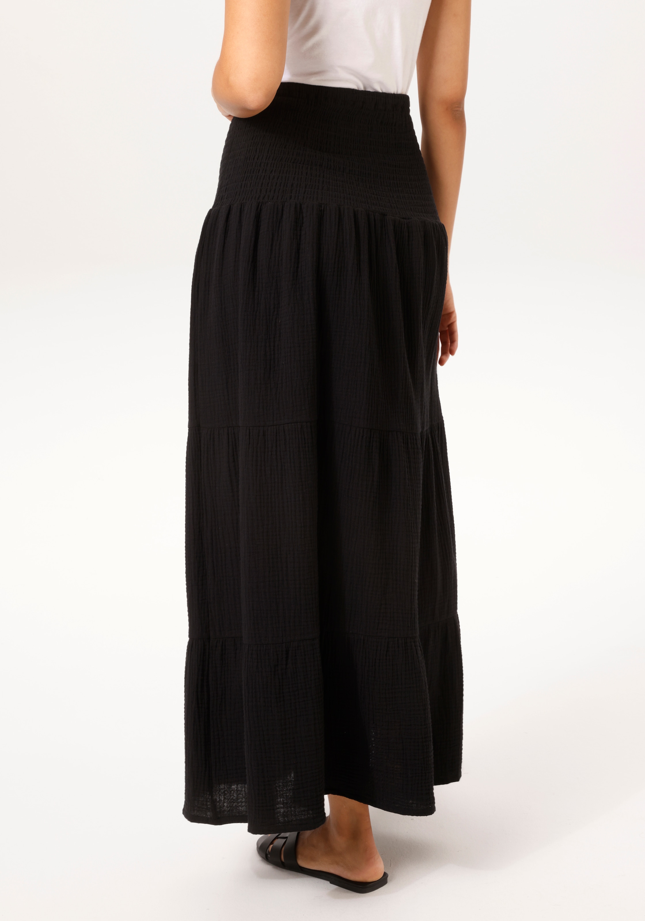 Aniston CASUAL Sommerkleid - auch als Maxirock tragbar