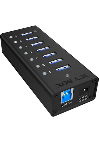 ICY BOX Computer-Adapter »ICY 7-Port USB laikm...