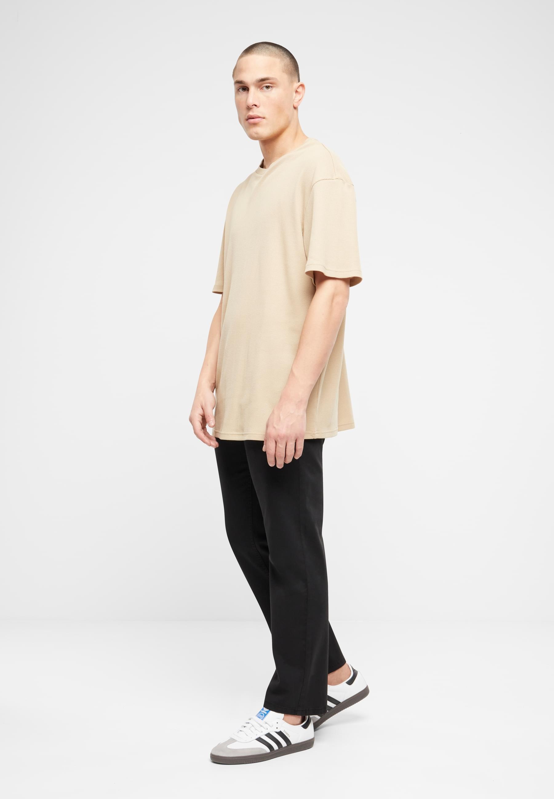 URBAN CLASSICS Stoffhose »Urban Classics Herren Stretch Twill 5 Pocket Pants«, (1 tlg.)