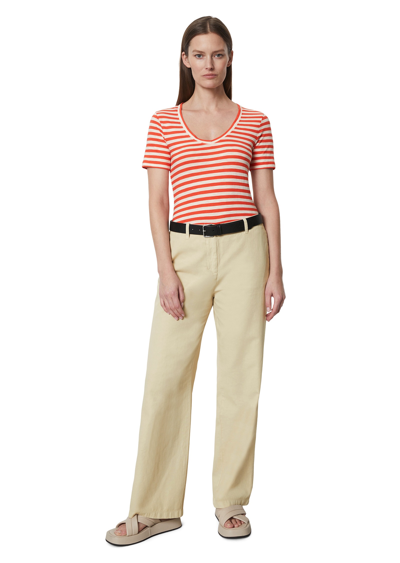 Marc O'Polo T-Shirt »aus Organic Cotton Slub Jersey«