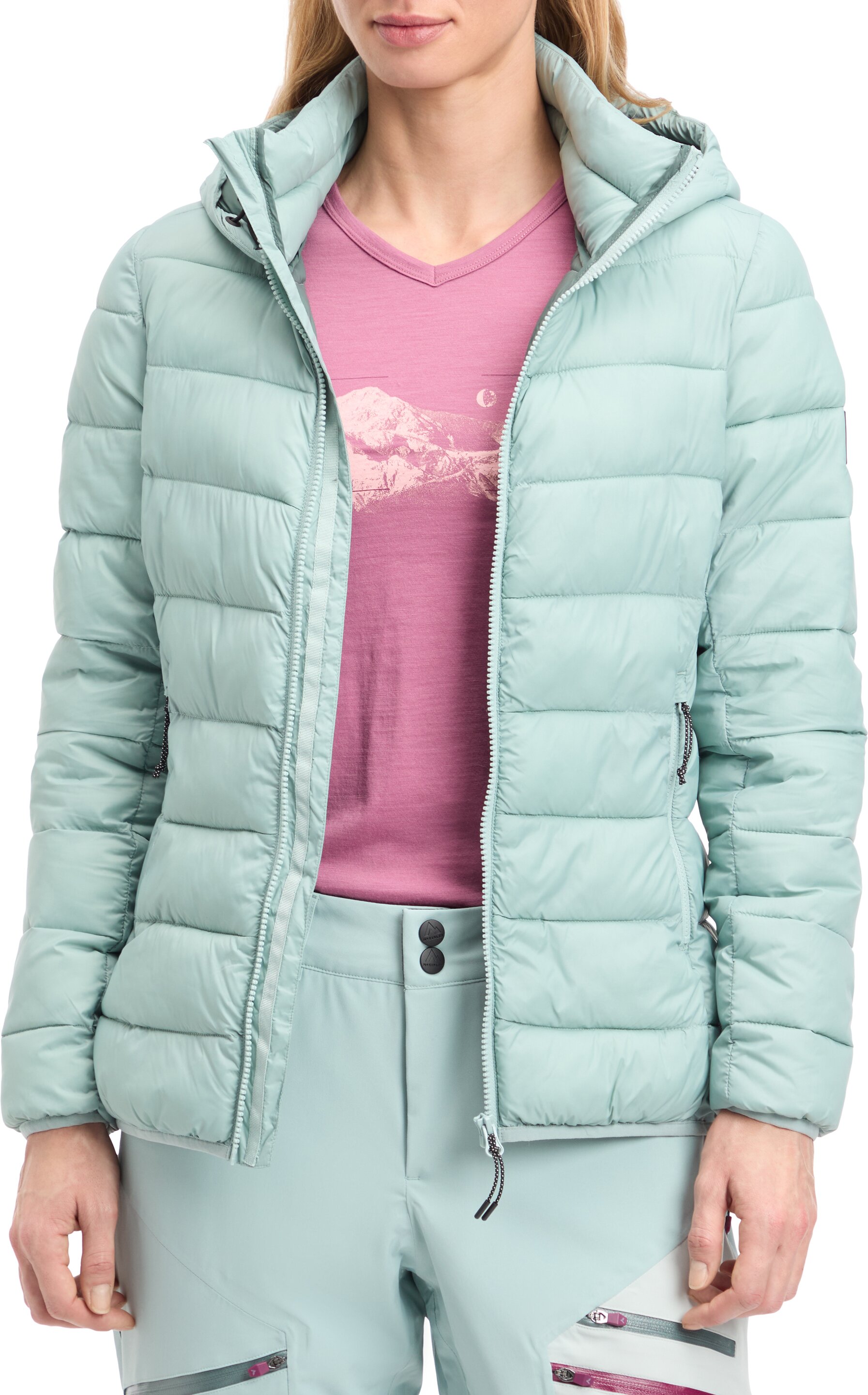 McKINLEY Outdoorjacke "Jacke Erika W" atmungsaktiv wasserabweisend, mit Kapuze, thermo-wattiert, pflegeleicht