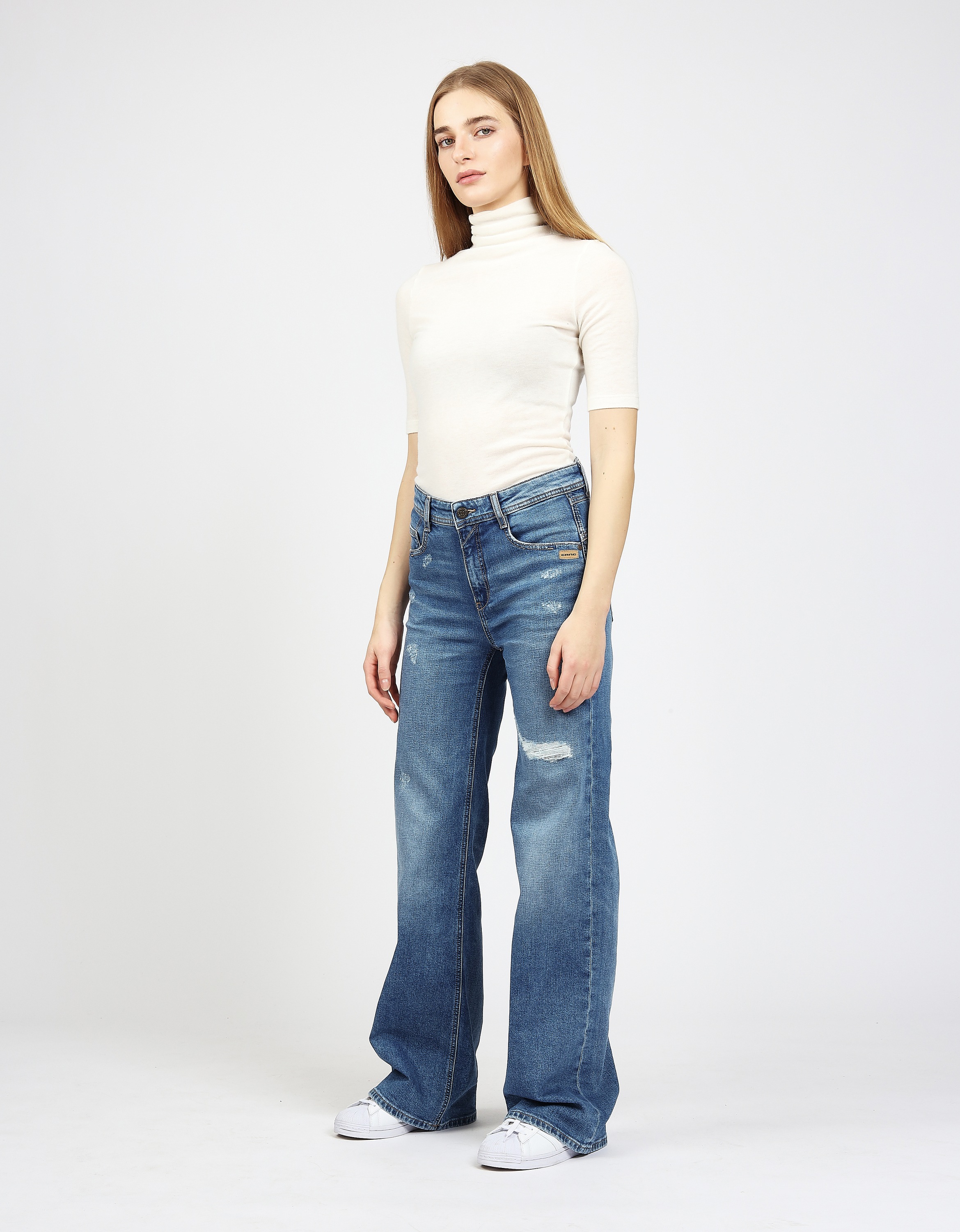 GANG Weite Jeans "GANG Jeans Wide Fit 94AMELIE WIDE" günstig online kaufen