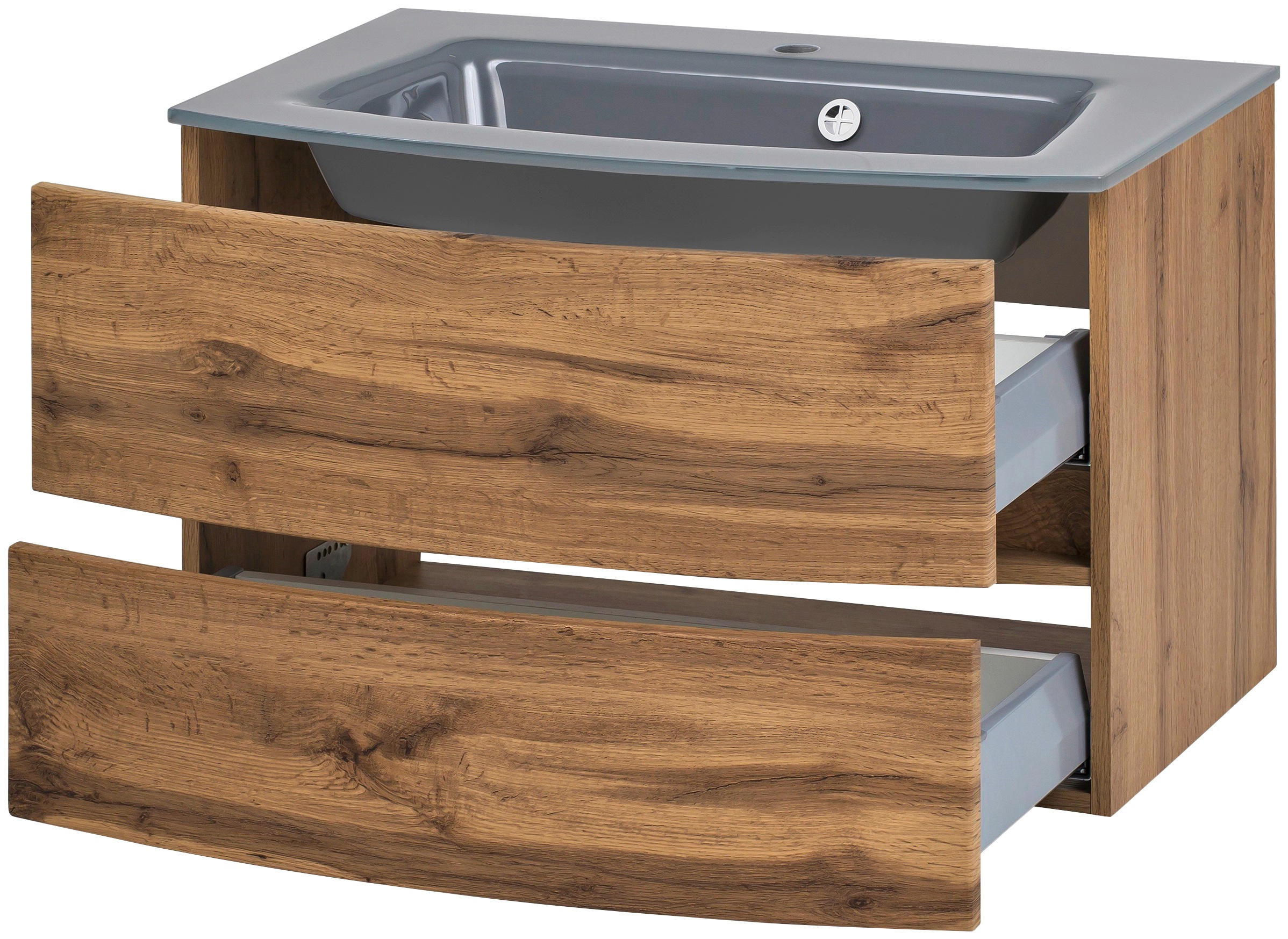 welltime Waschtisch »Kaunas«, Breite 80 cm, mit Soft-Close Funktion