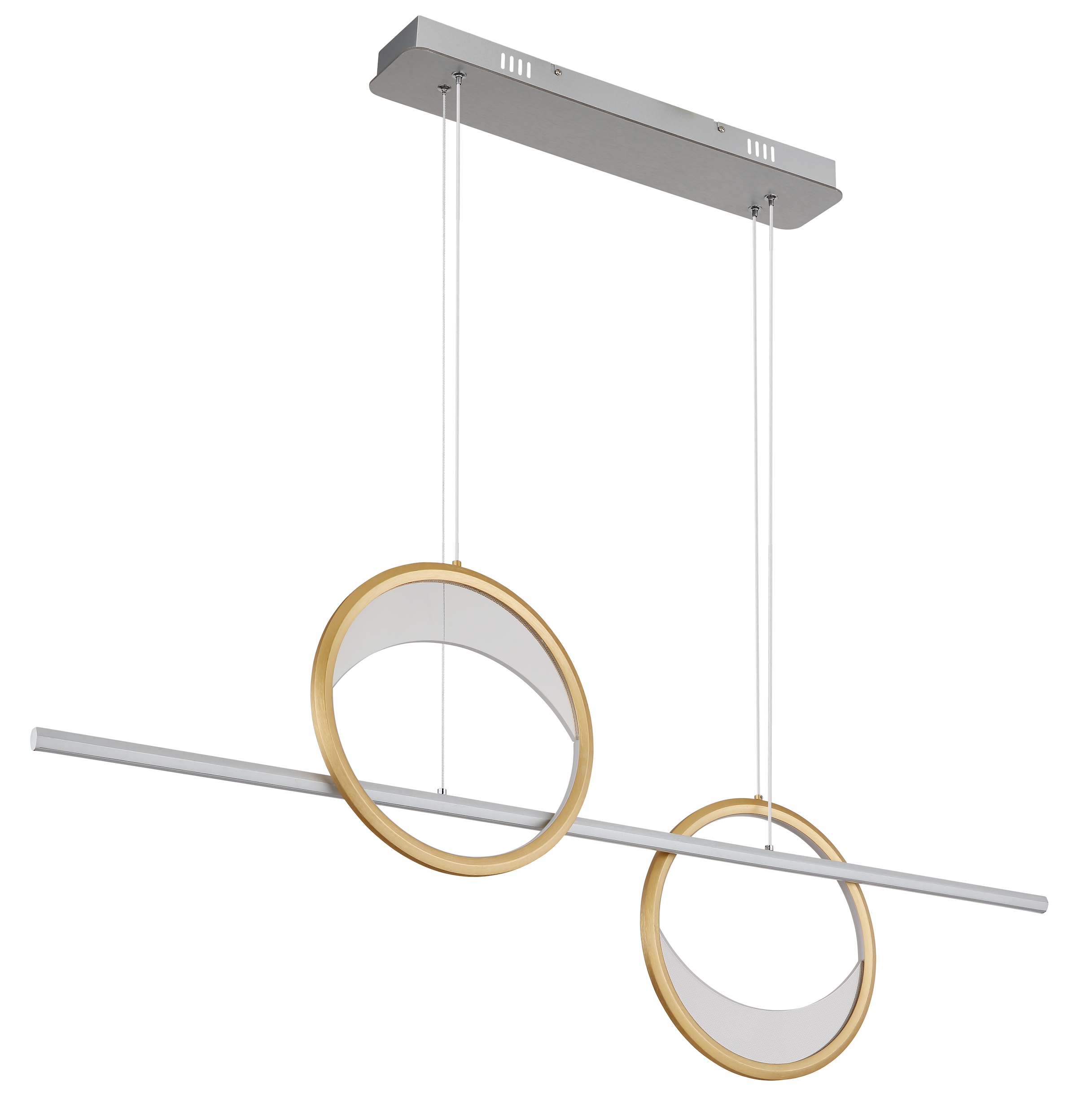 GLOBO LIGHTING Hängeleuchte »UMBRA« LED-Modul 1 Stk. warmweiß - kaltweiß Hängelampe Esszimmer-Leuchte Esstischleuchte Wohnzimmer