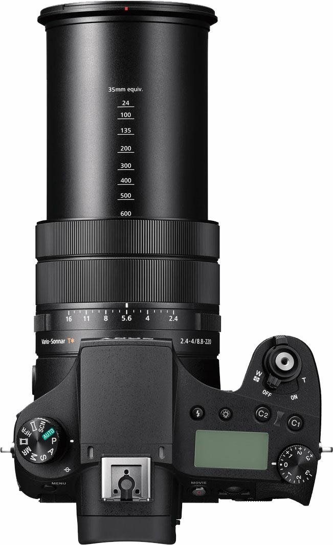 Sony Systemkamera »DSC-RX10M4«, ZEISS® Vario-Sonnar T*, 20,1 MP, 25 fachx  opt. Zoom, NFC-WLAN (Wi-Fi), Gesichtserkennung, Panorama-Modus | BAUR