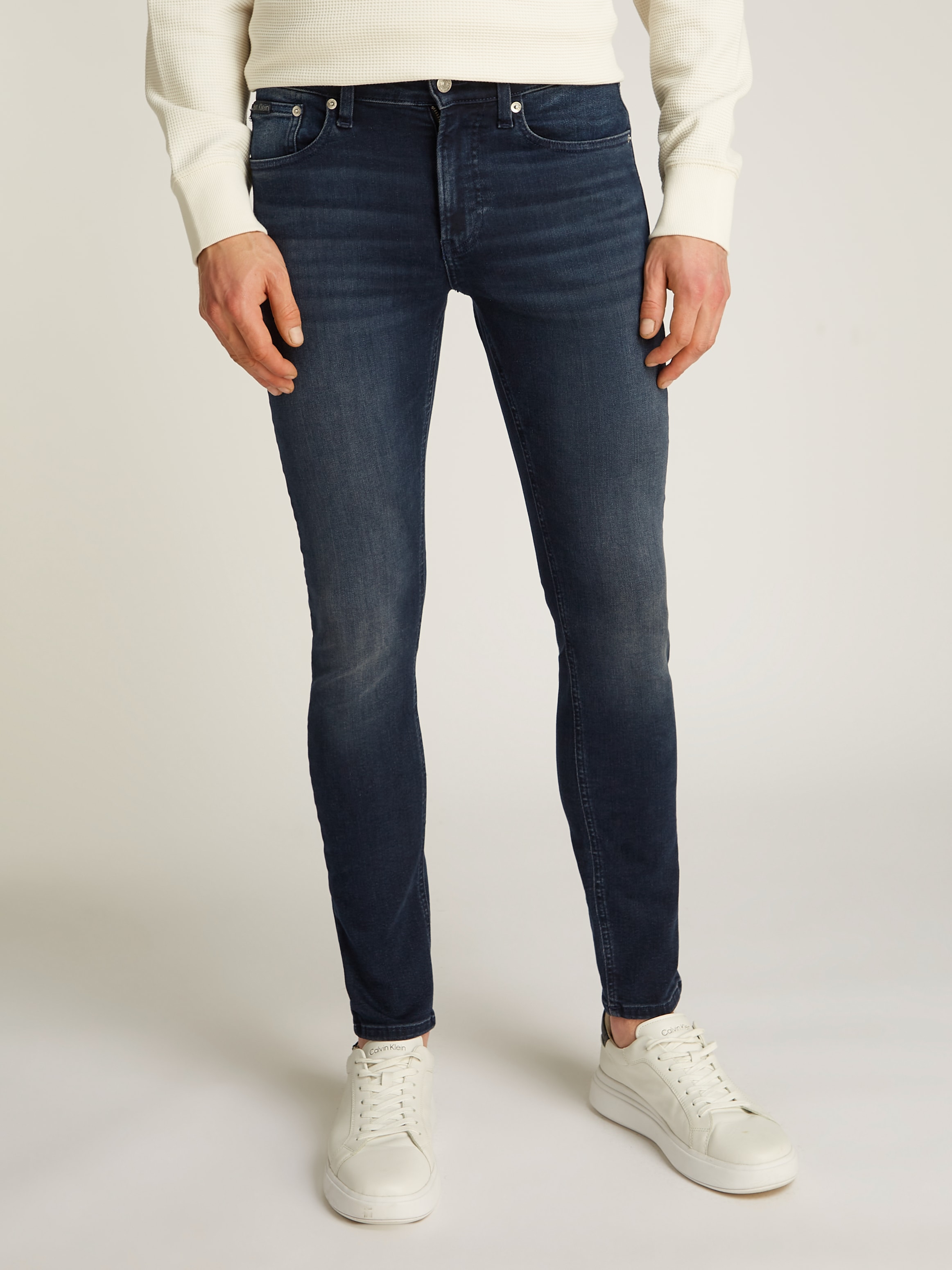 Skinny-fit-Jeans »SKINNY«, Coinpocket, Logostickerei