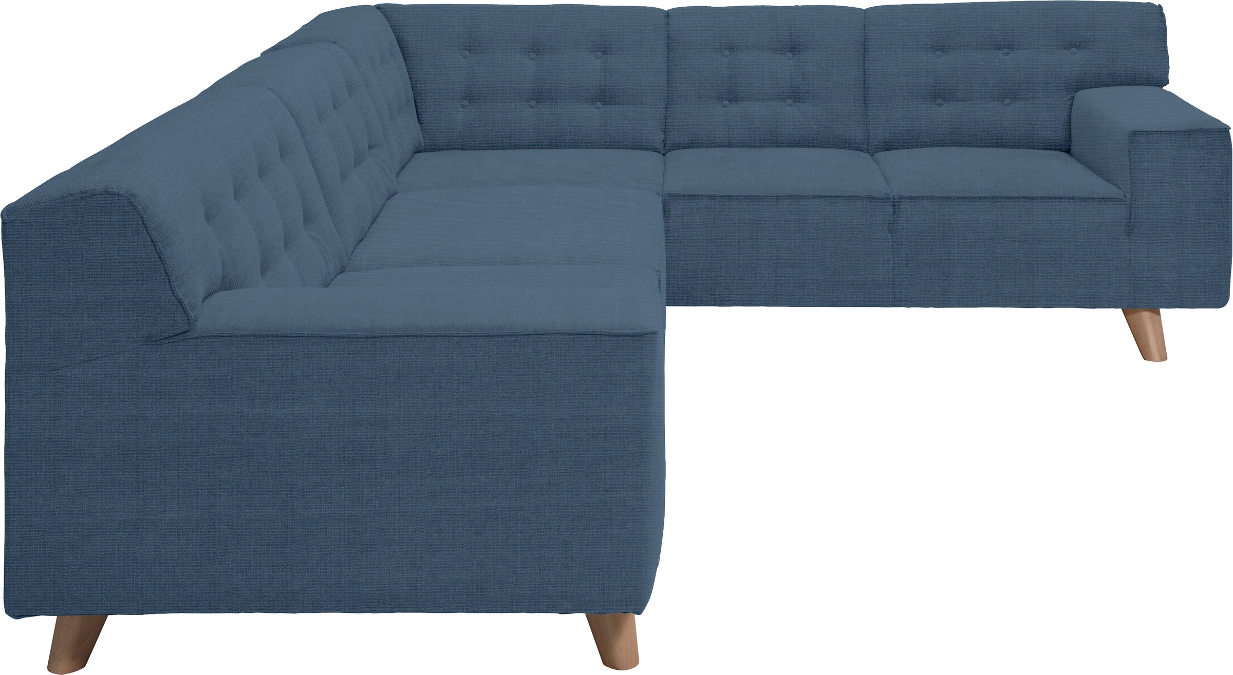TOM TAILOR HOME Ecksofa "NORDIC CHIC", im Retrolook, Füße Buche natur günstig online kaufen