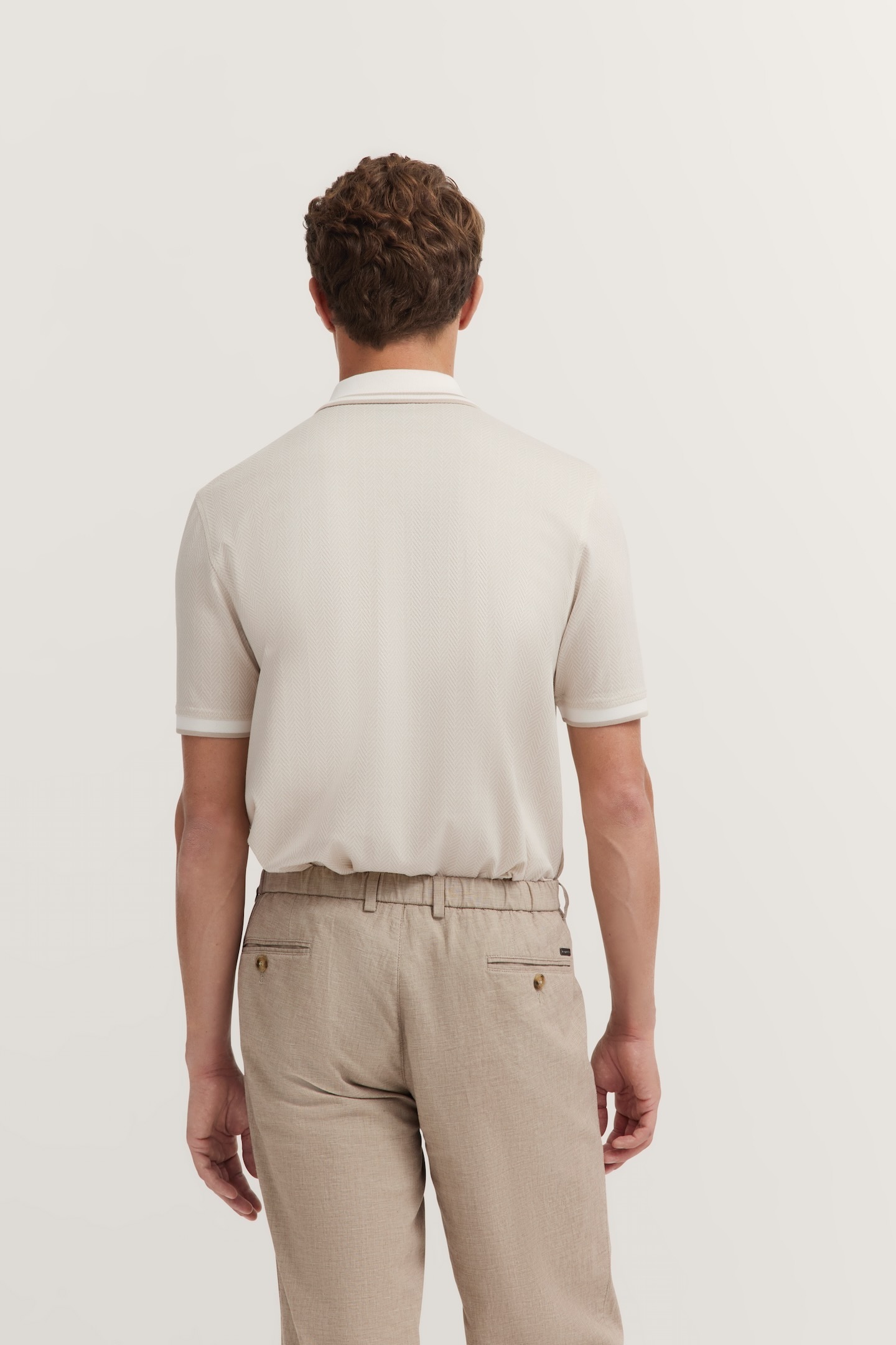 bugatti Poloshirt, mit körpernaher Passform