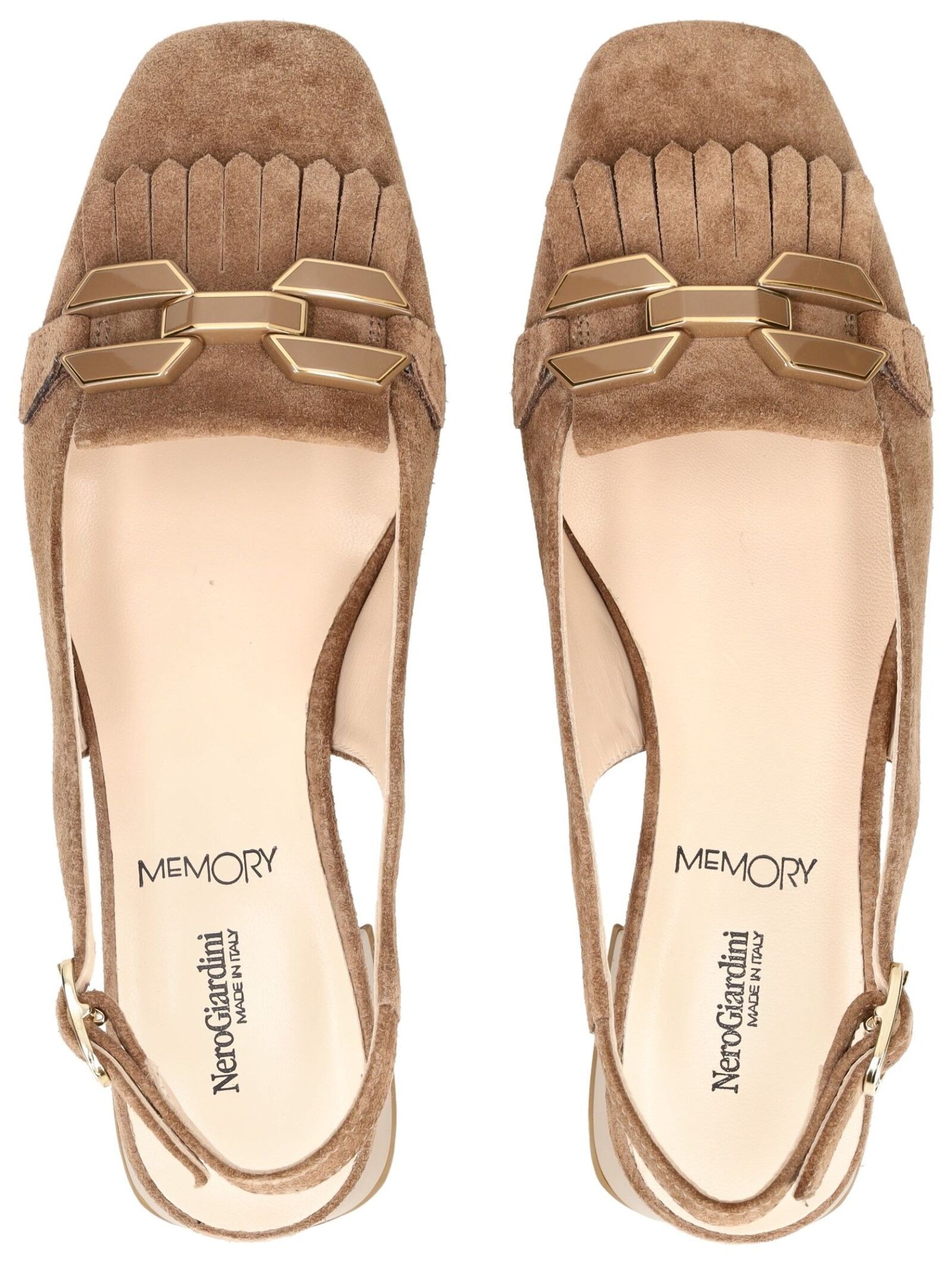 Nero Giardini Slingpumps »Nero Giardini Pumps Veloursleder«