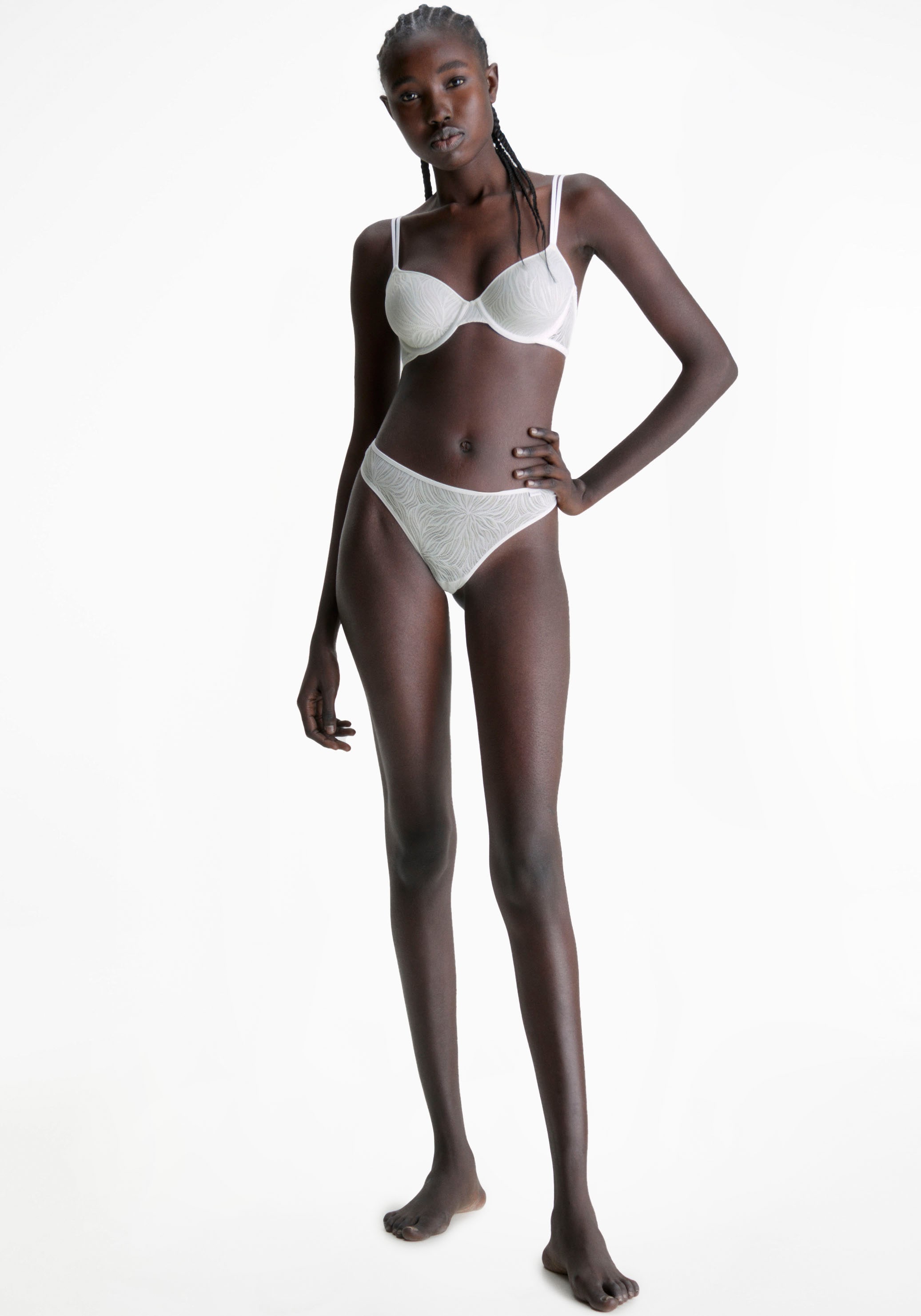 Calvin Klein Underwear Bügel-BH »LIGHTLY LINED DEMI«, aus hochwertiger Spitze
