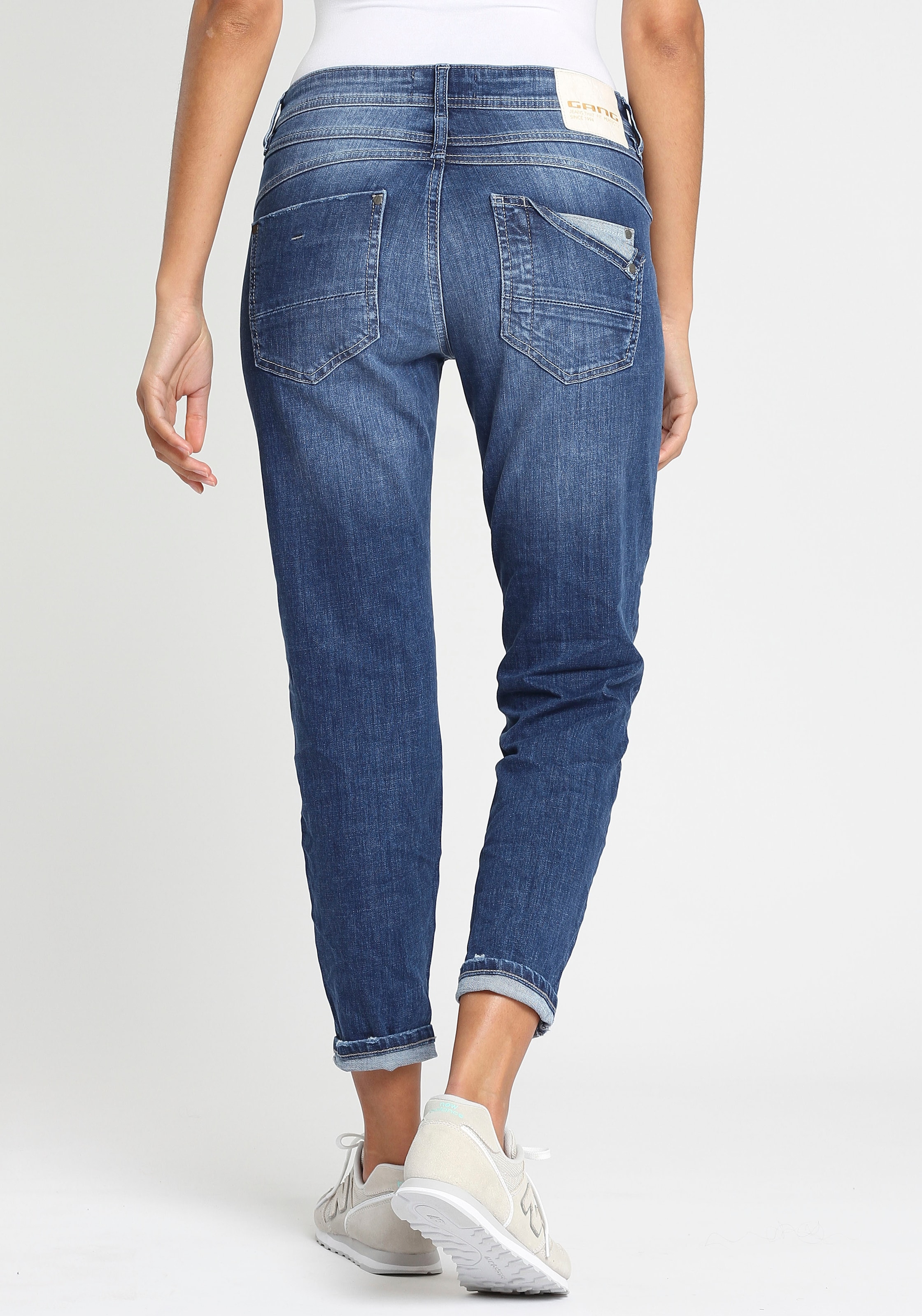 kaufen Relax-fit-Jeans | GANG CROPPED« BAUR »94AMELIE