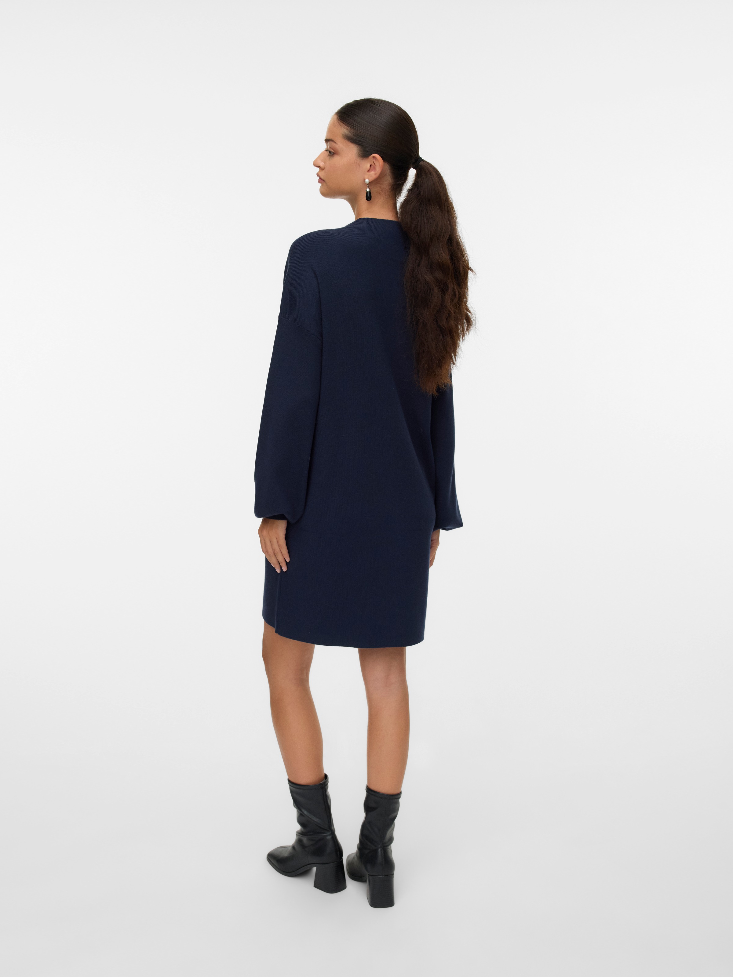 Vero Moda "VMNANCY LS FUNNELNECK DRESS GA NOOS" günstig online kaufen