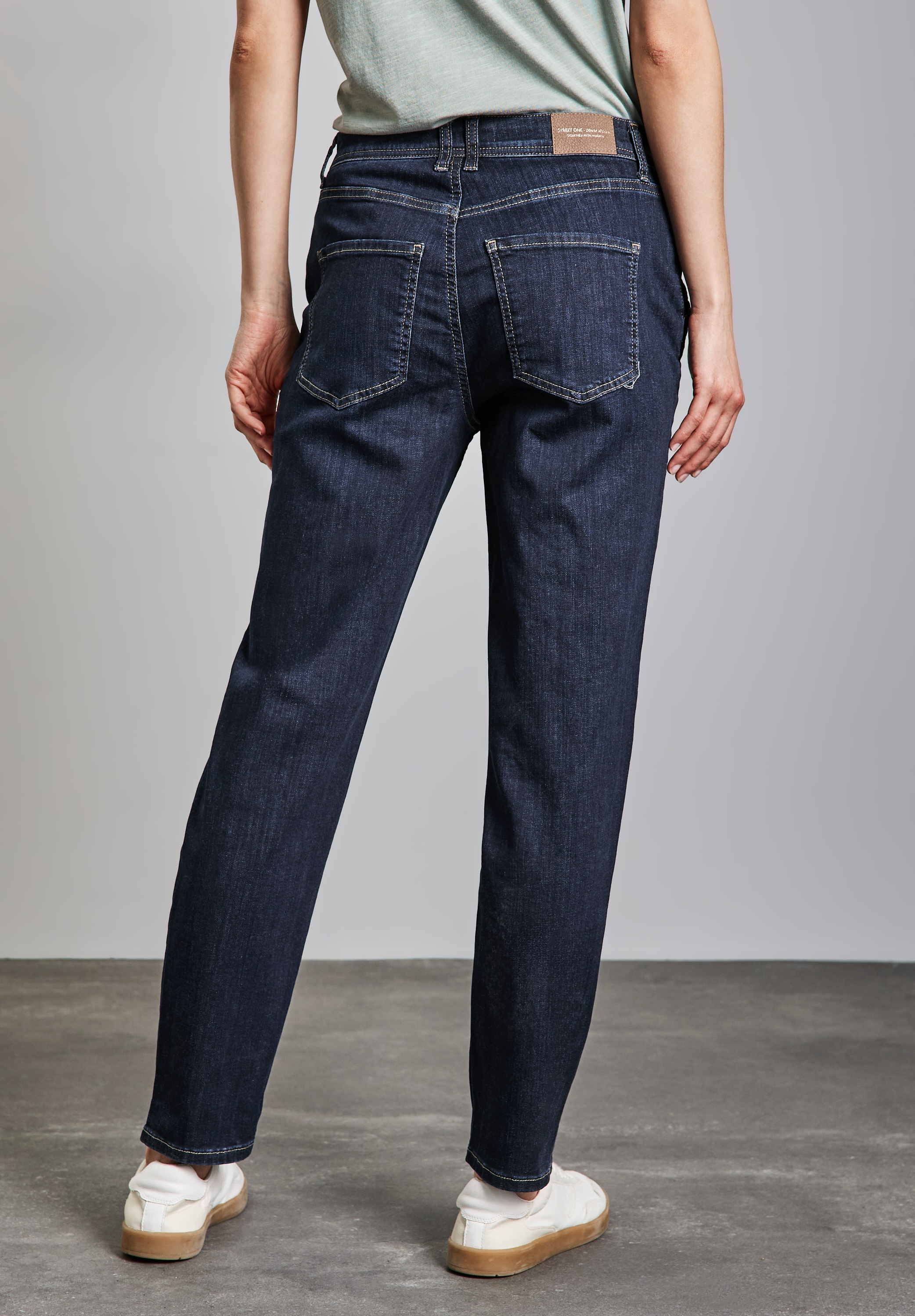 STREET ONE Stretch-Jeans Style Denim-Mom mit Stretch günstig online kaufen
