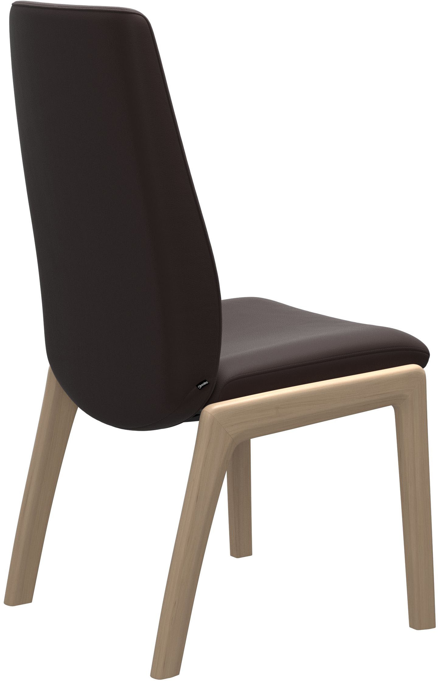 Stressless® Polsterstuhl »Laurel«, Leder PALOMA, High Back, Größe L, mit abgerundeten Beinen in Schwarz