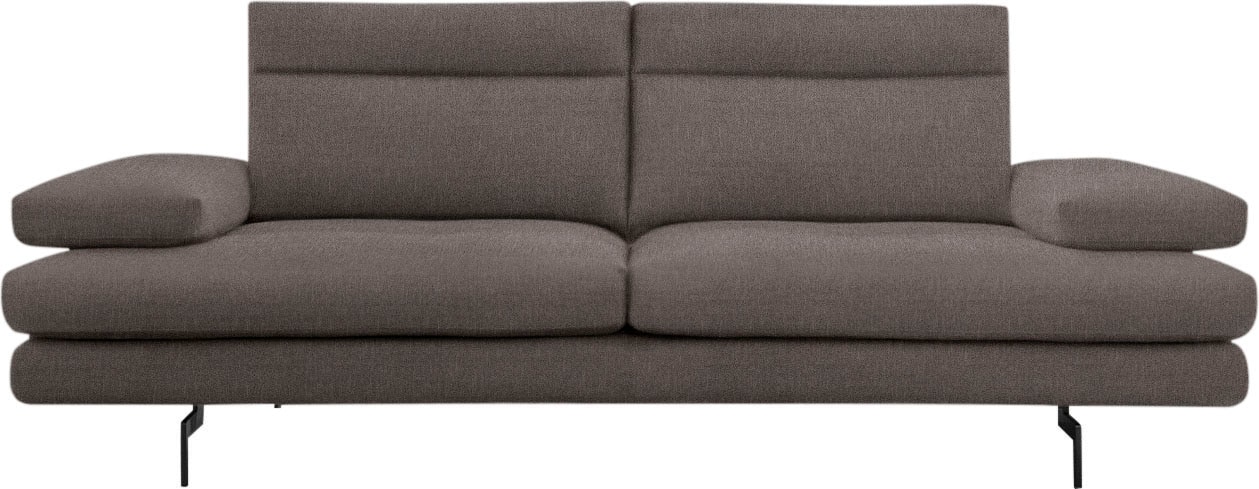 CALIA ITALIA 3,5-Sitzer "Toby Wing, italienisches Designsofa mit erstklassigem Sitzkomfort", inklusive Sitztiefenverstel