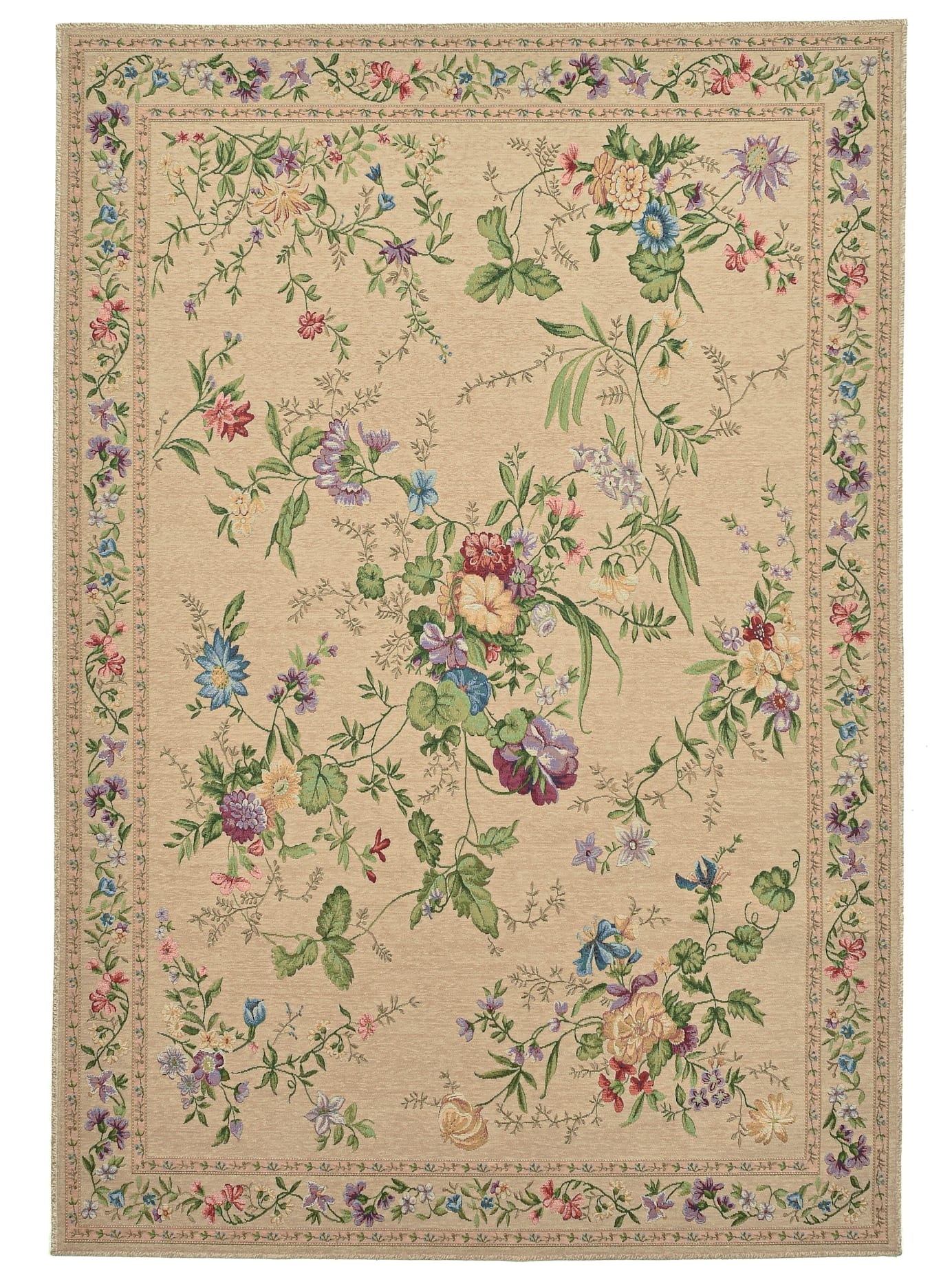 Teppich HEINE HOME Gr. 1, beige, B:60cm H:4mm L:90cm, Baumwolle, Kunstfaser, Polyester, Polypropylen, Teppiche, Teppich 5