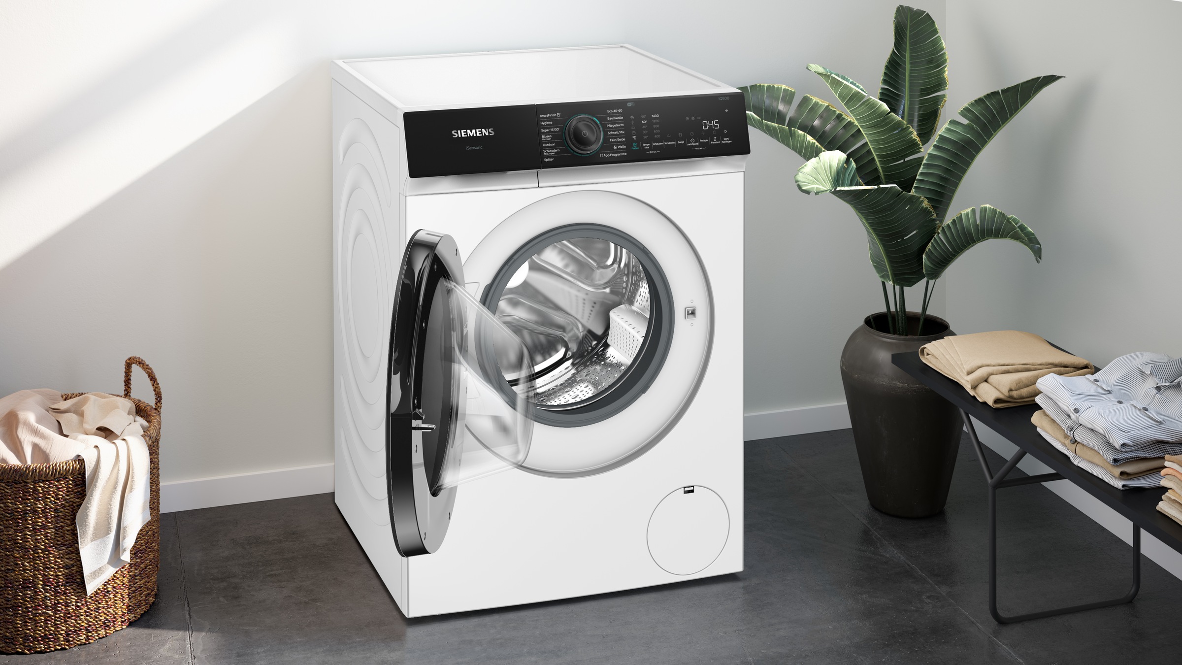 SIEMENS Waschmaschine iQ500 »WG44N2M41« 9 kg 1400 U/min