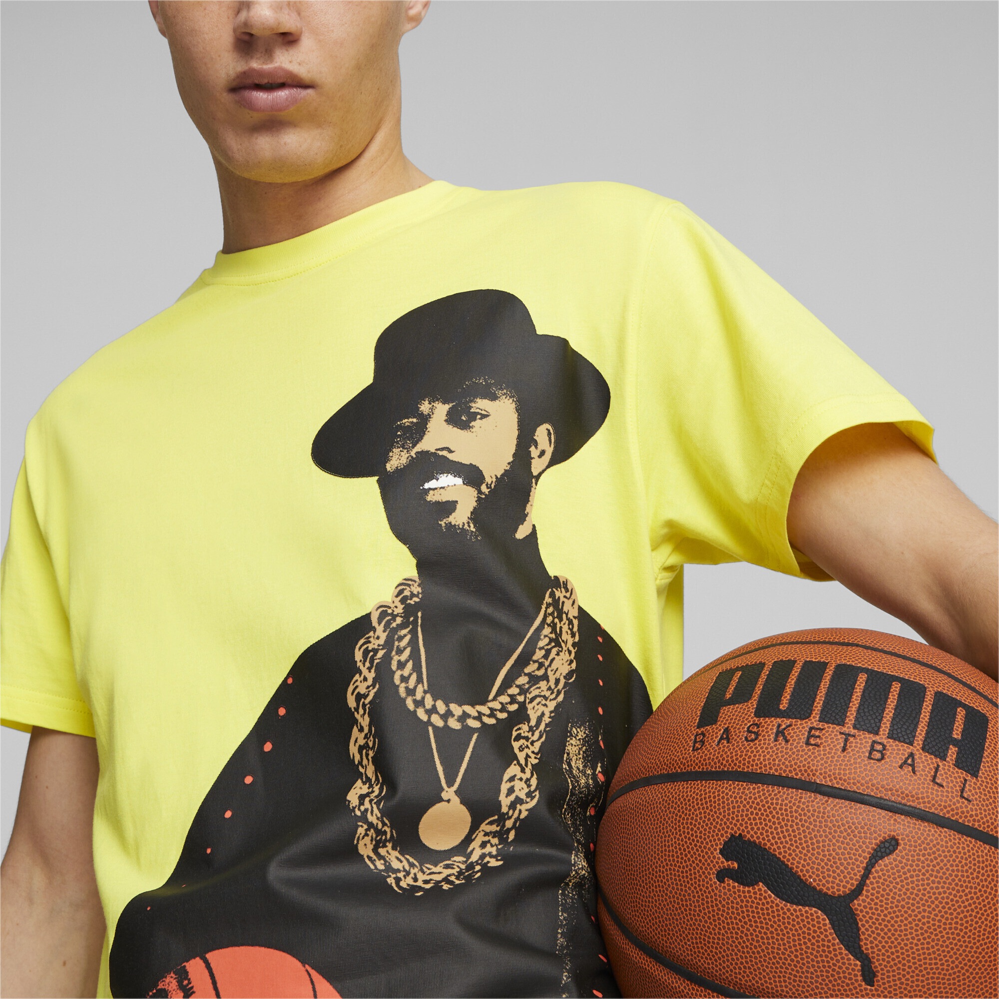 PUMA Trainingsshirt »Franchise Basketball Graphic T-Shirt Herren«