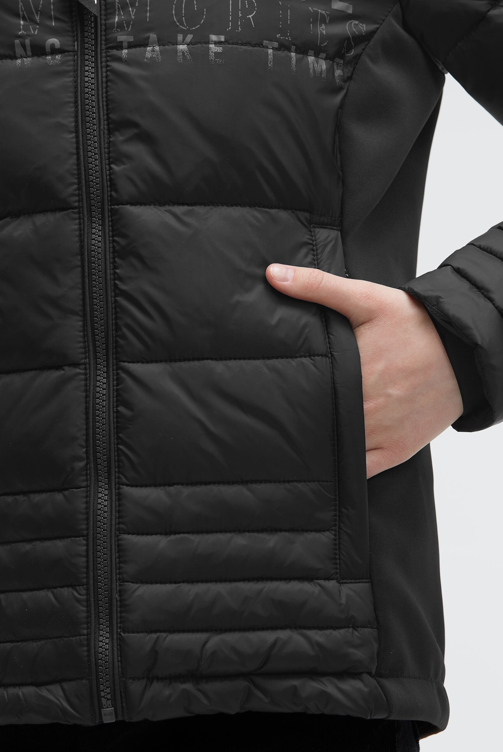 SOCCX Winterjacke, mit Kapuze, mit Windbreaker-Bündchen