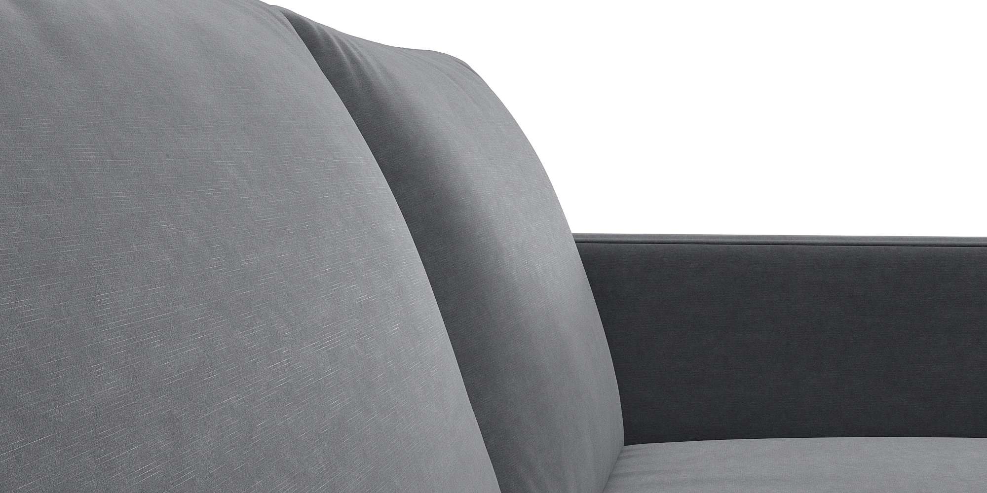 FLEXLUX Ecksofa »Fiore, super Sitzkomfort durch Kaltschaum im Sitz, L-Form«, schmale Armlehnen, Füße Alu