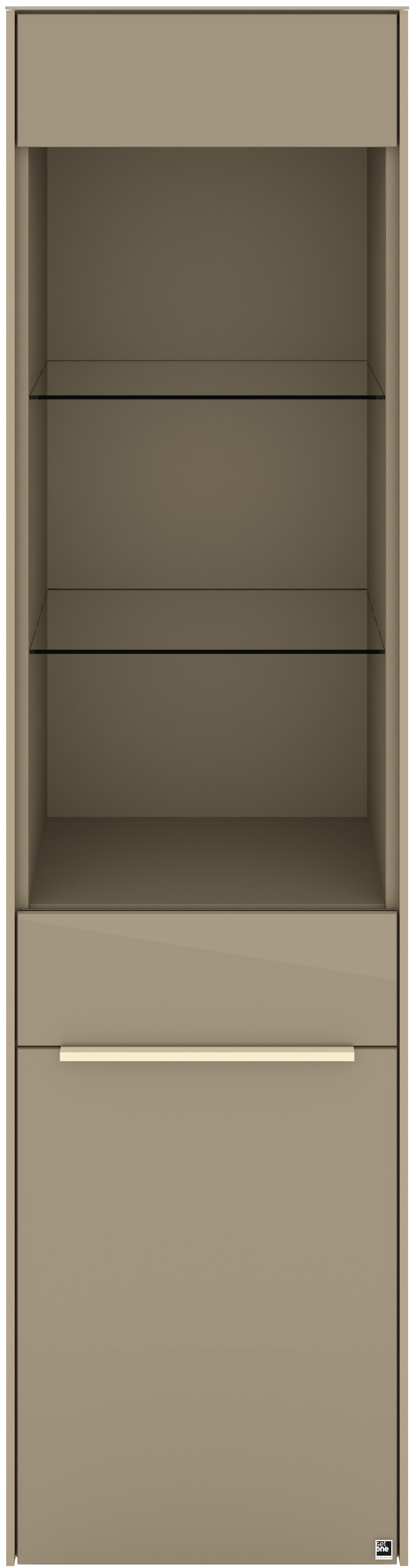 set one by Musterring Standvitrine »Reno« 1 Stk. tlg. Mit Gleitern und in verschiedenen Farben erhältlich