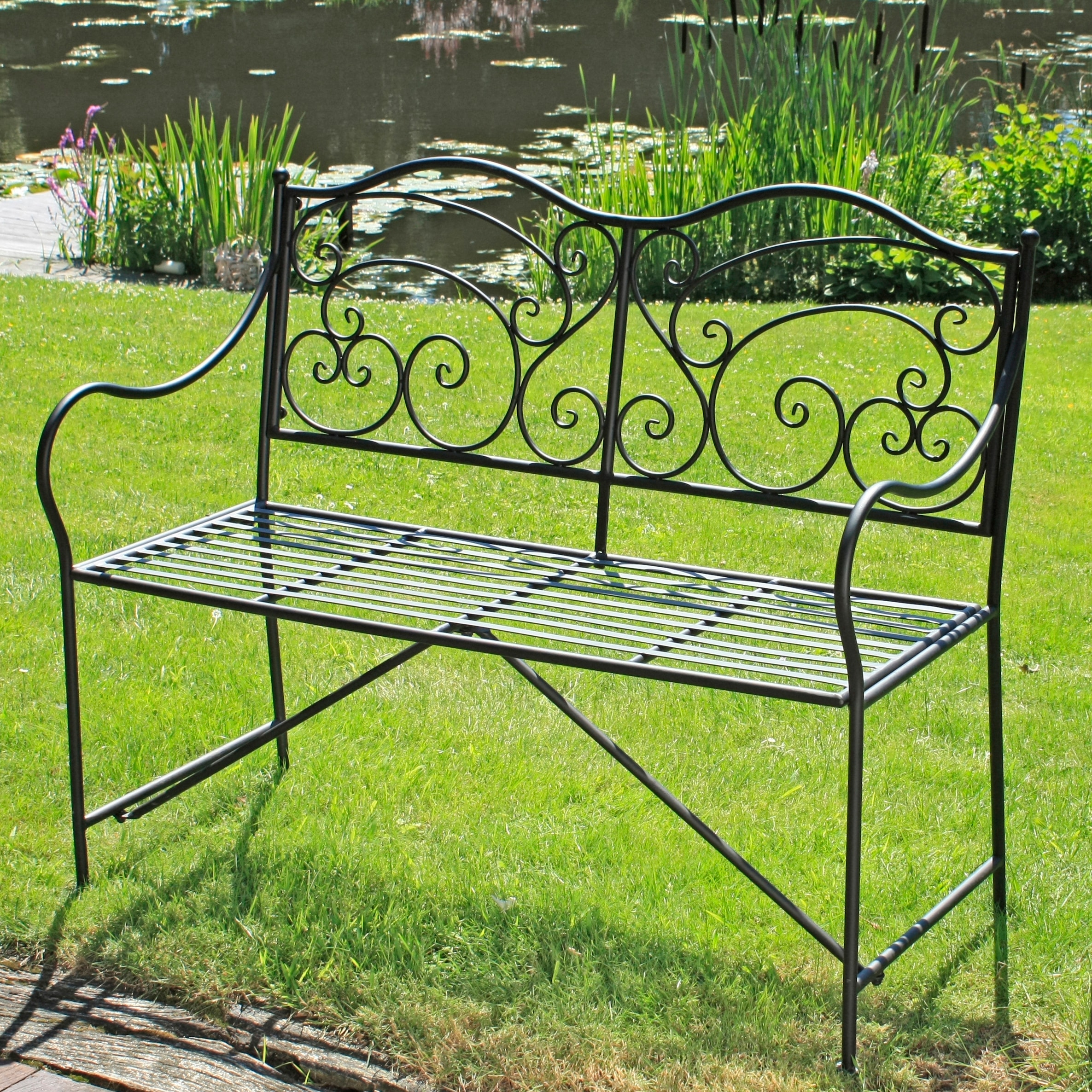 Garden Pleasure Gartenbank "Vesuv", BxTxH:106x54x93 cm