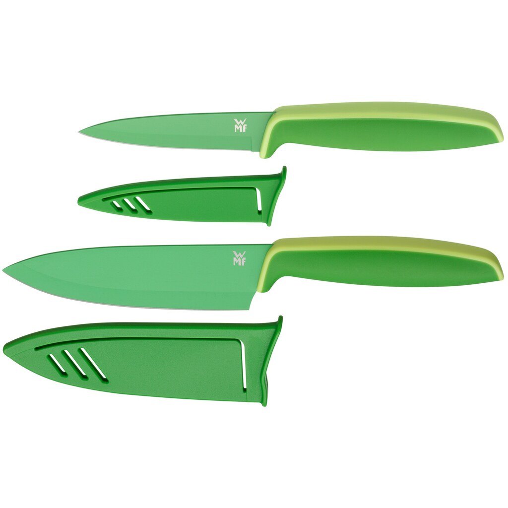 WMF Messer-Set »Touch«, (Set, 2 tlg.), mit passenden Schutzhüllen