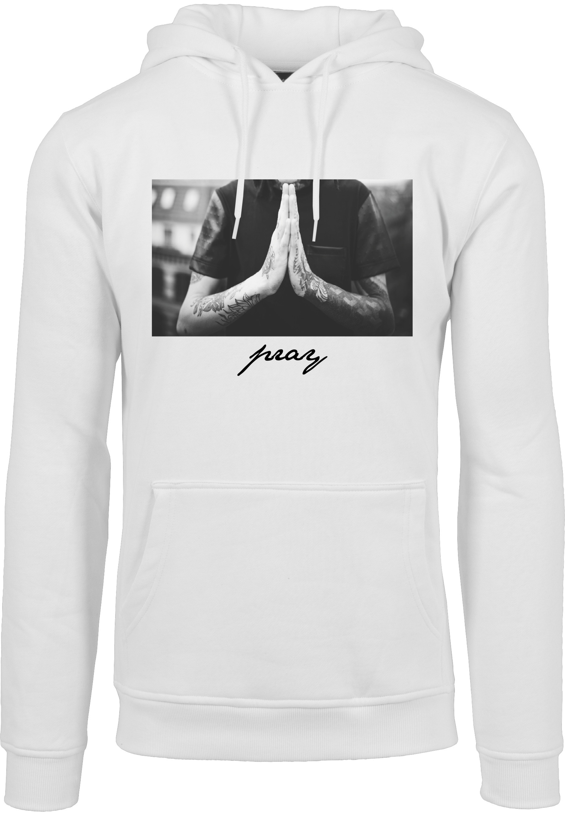 MisterTee Sweatshirt "MisterTee Herren Pray Hoody", 1 Stk.
