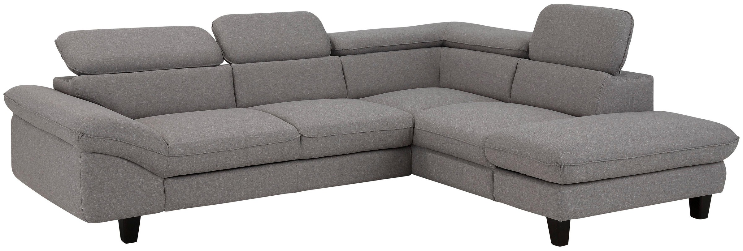 Home affaire Ecksofa »Pilot L-Form«, mit Kopfteilverstellung, wahlweise mit Bettfunktion & Bettkasten