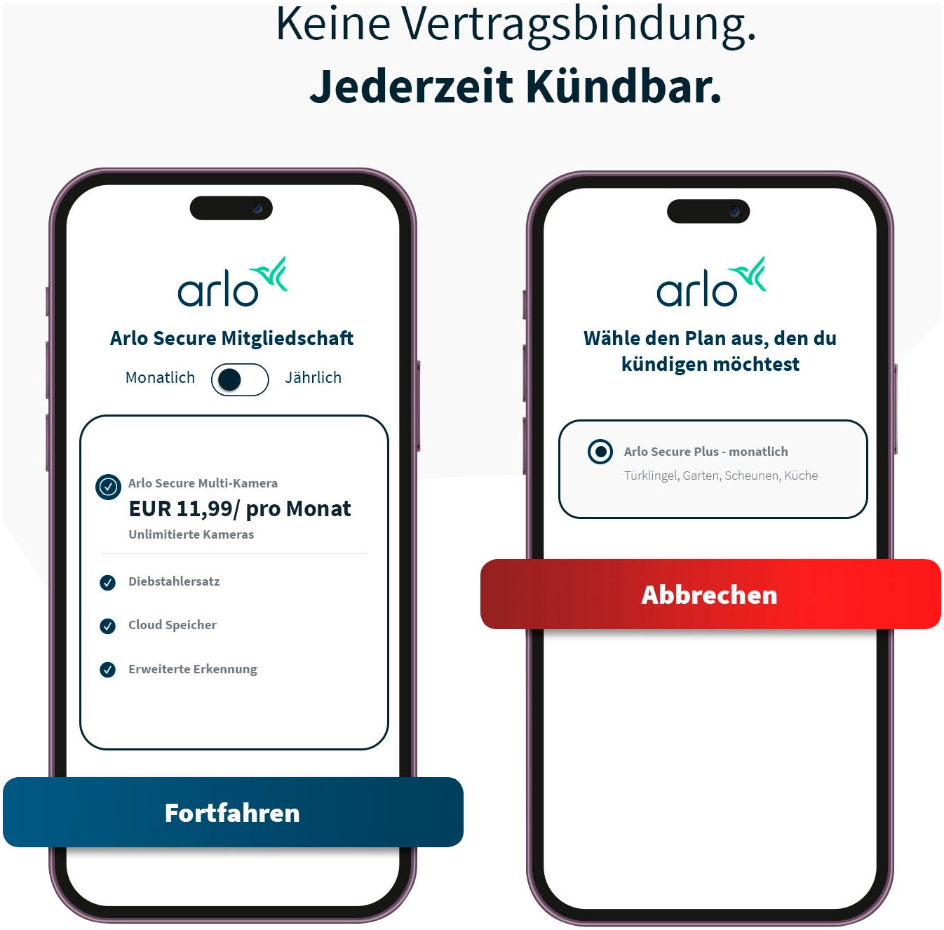 ARLO Smart Home Kamera »ESSENTIAL 2K Outdoor Kamera 2-Pack«, Außenbereich-Innenbereich