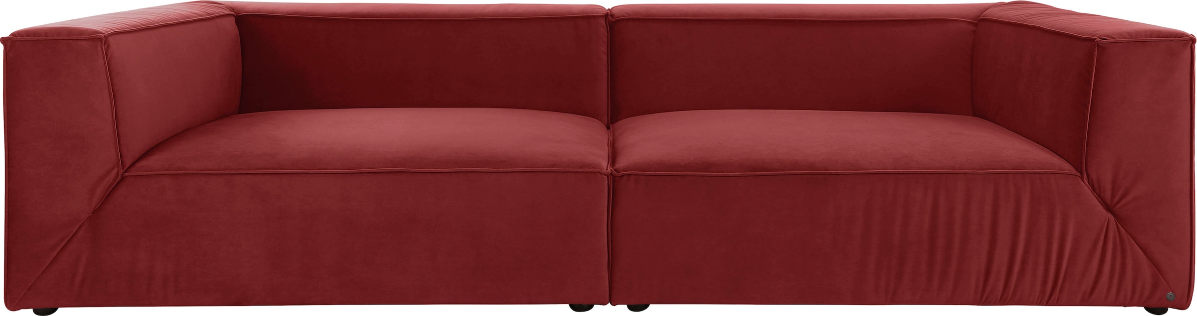 TOM TAILOR HOME Big-Sofa "BIG CUBE", in 2 Breiten, wahlweise mit Sitztiefenverstellung, Tiefe 129 cm