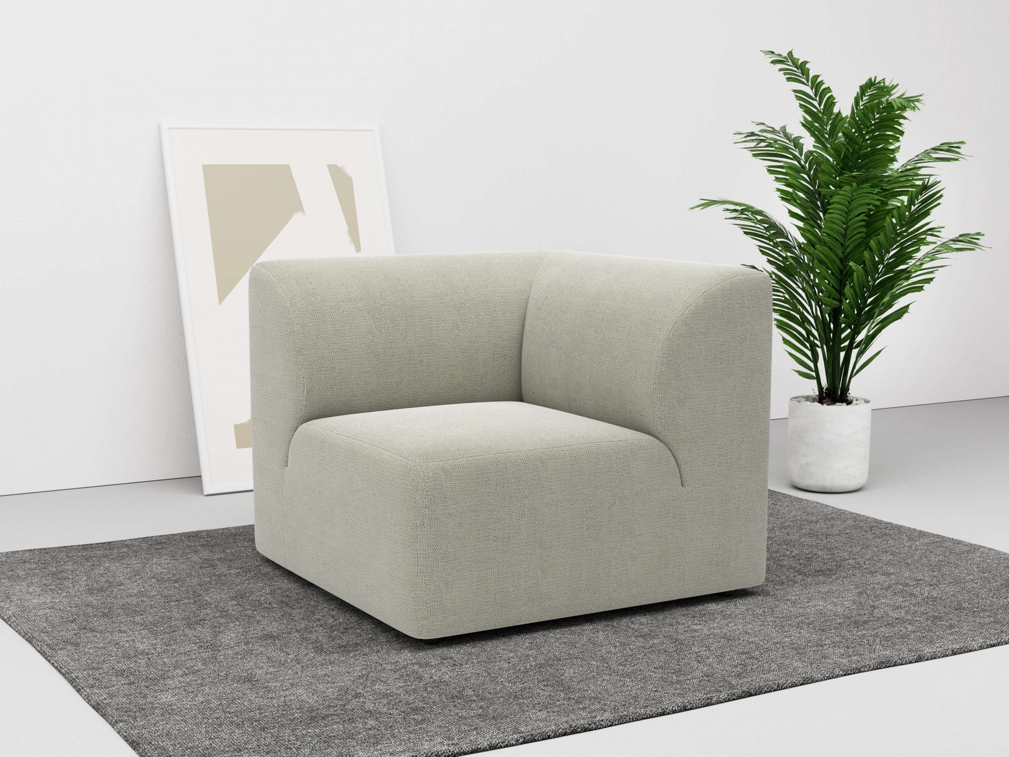 LeGer Home by Lena Gercke Sofa-Eckelement "Floria", modulares Sofa, in tren günstig online kaufen